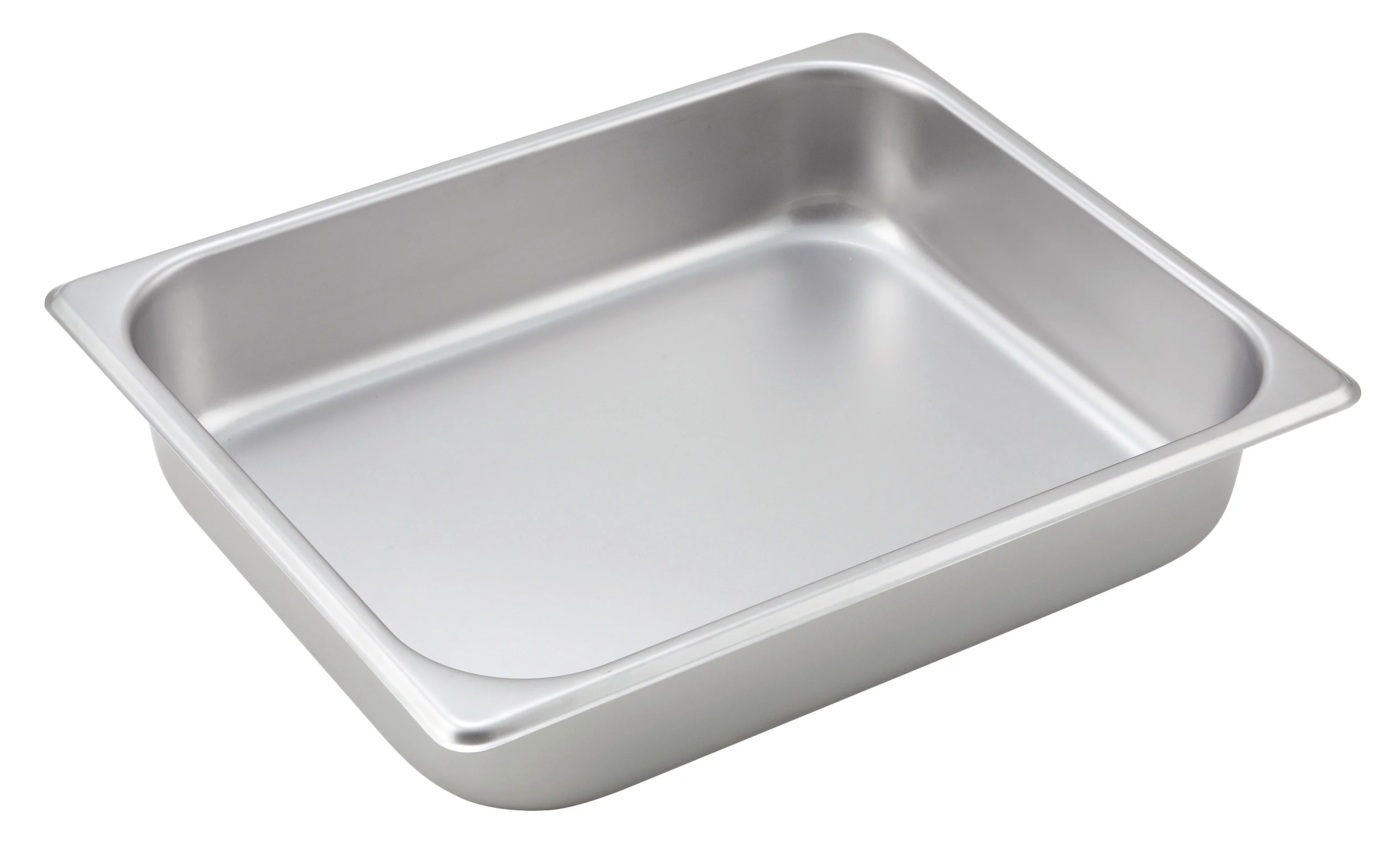 Winco SPH2 10-3/8 Inch 1/2 Size Steam Table Pan 25 Gauge Stainless Steel with NSF - Image 2