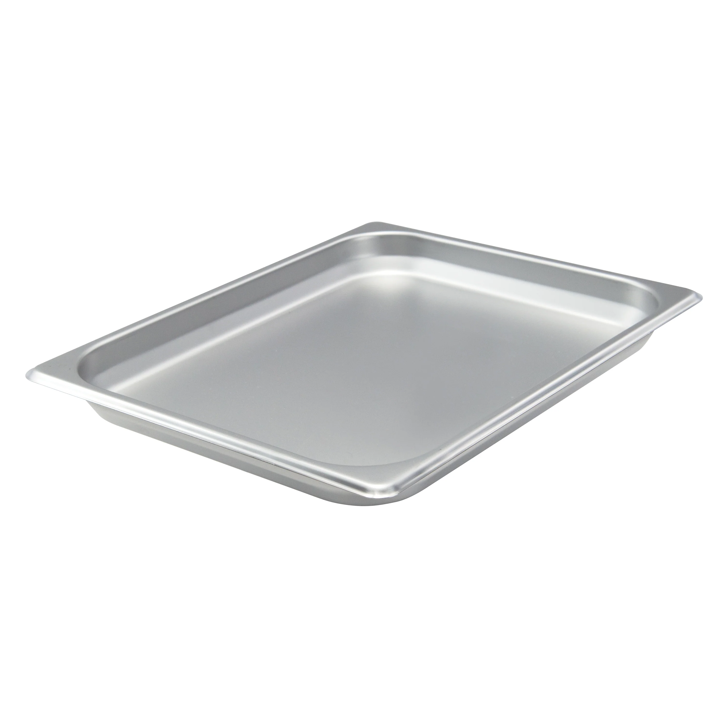 Winco SPJH-201 12-3/4 Inch Steam Table Pan 22 Gauge Heavy Weight Stainless Steel - Image 2