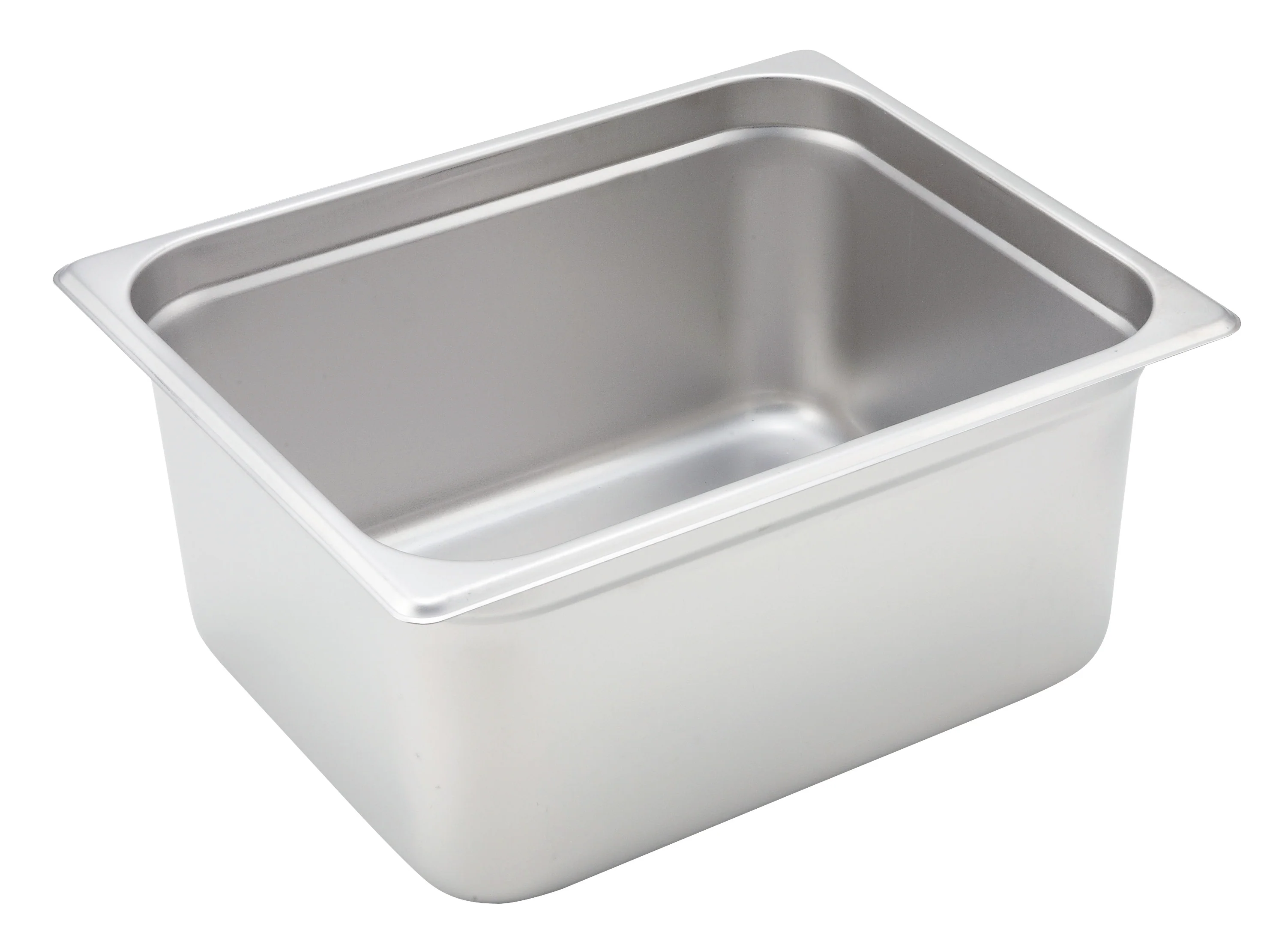 Winco SPJH-206 12 Inch 22 Gauge Heavyweight Stainless Steel Steam Table Pan