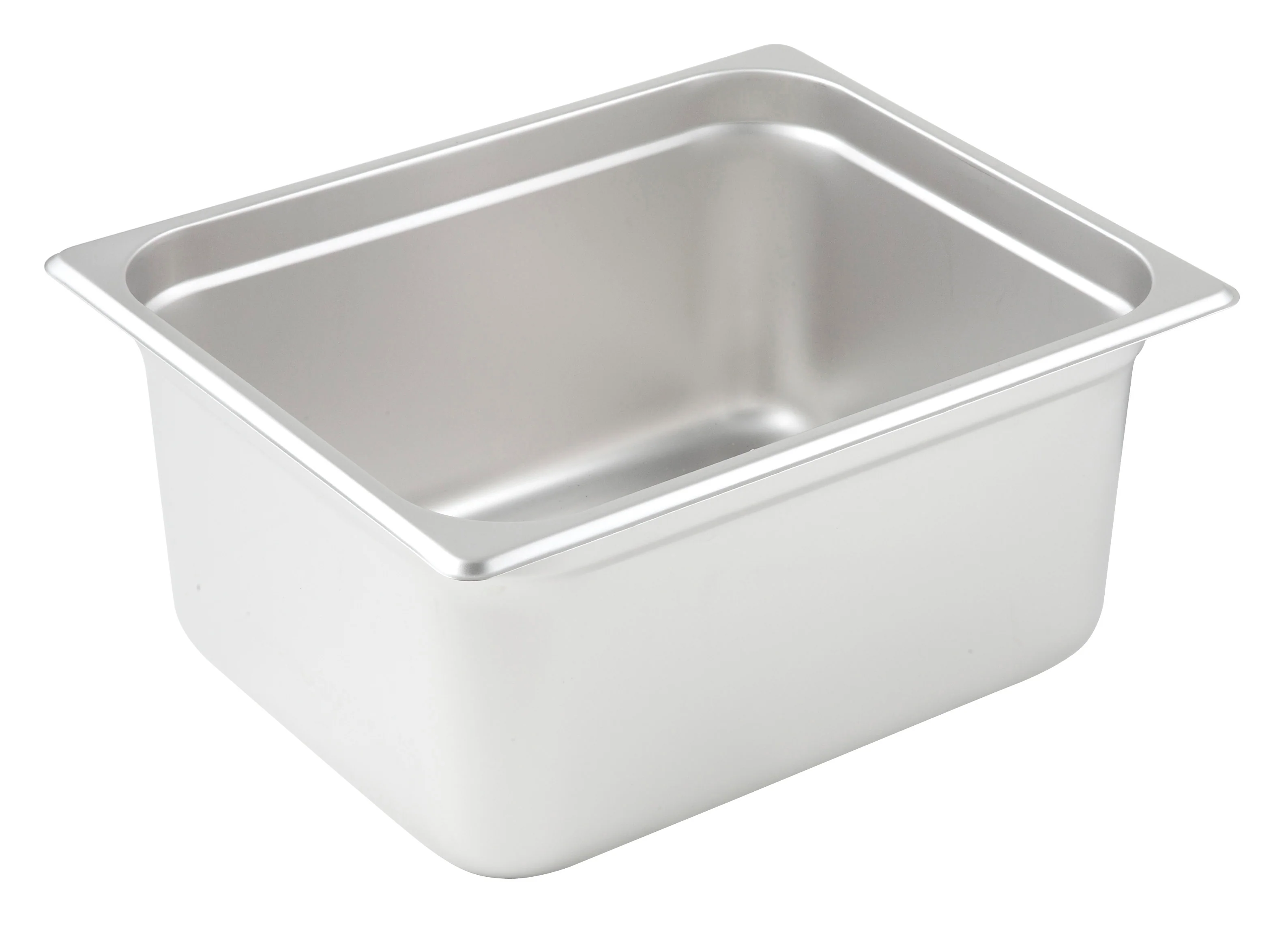 Winco SPJL-206 12.75 Inch Stainless Steel Steam Table Pan Anti-Jamming - Image 3