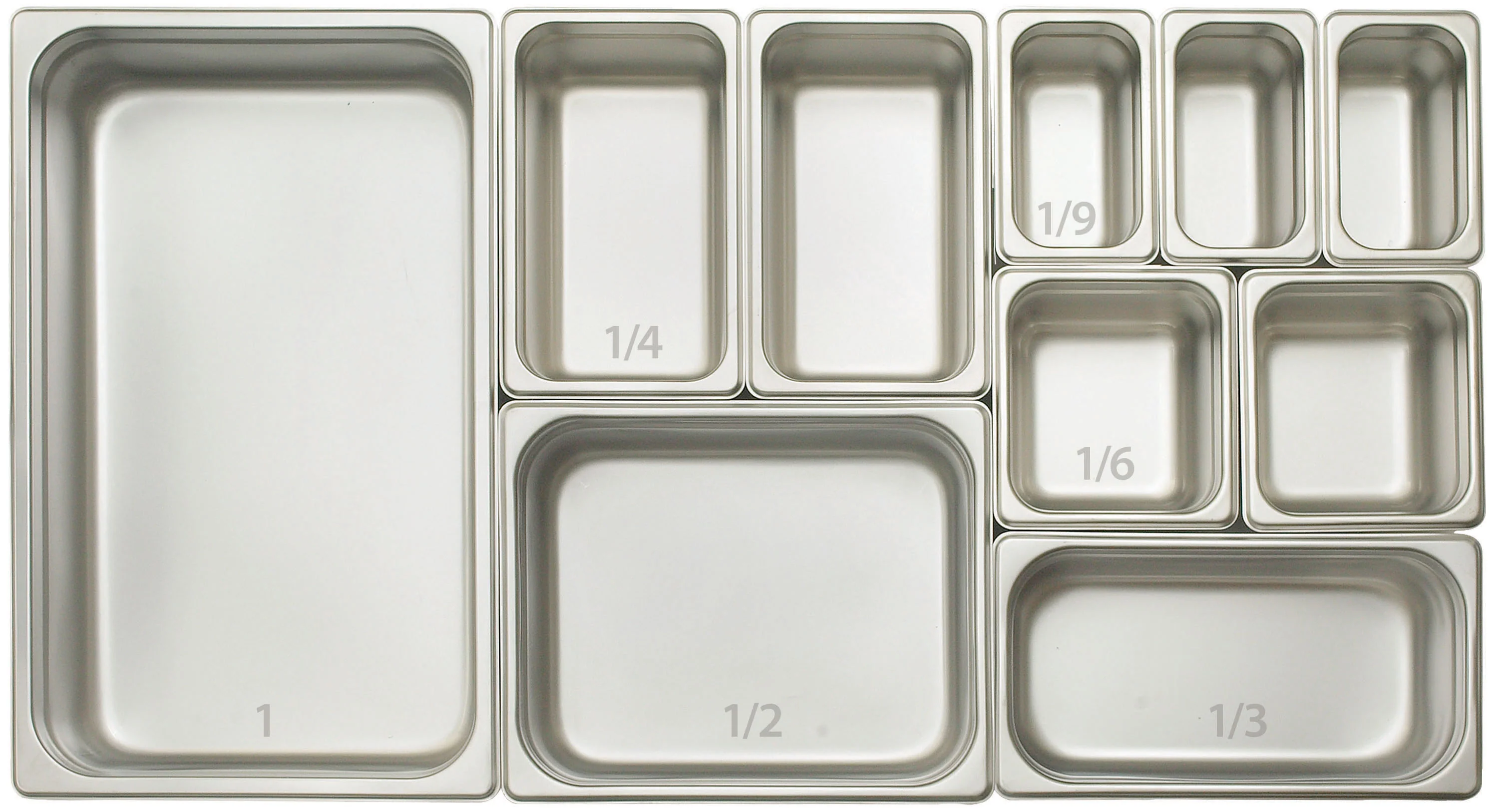 Winco SPJL-206 12.75 Inch Stainless Steel Steam Table Pan Anti-Jamming - Image 4