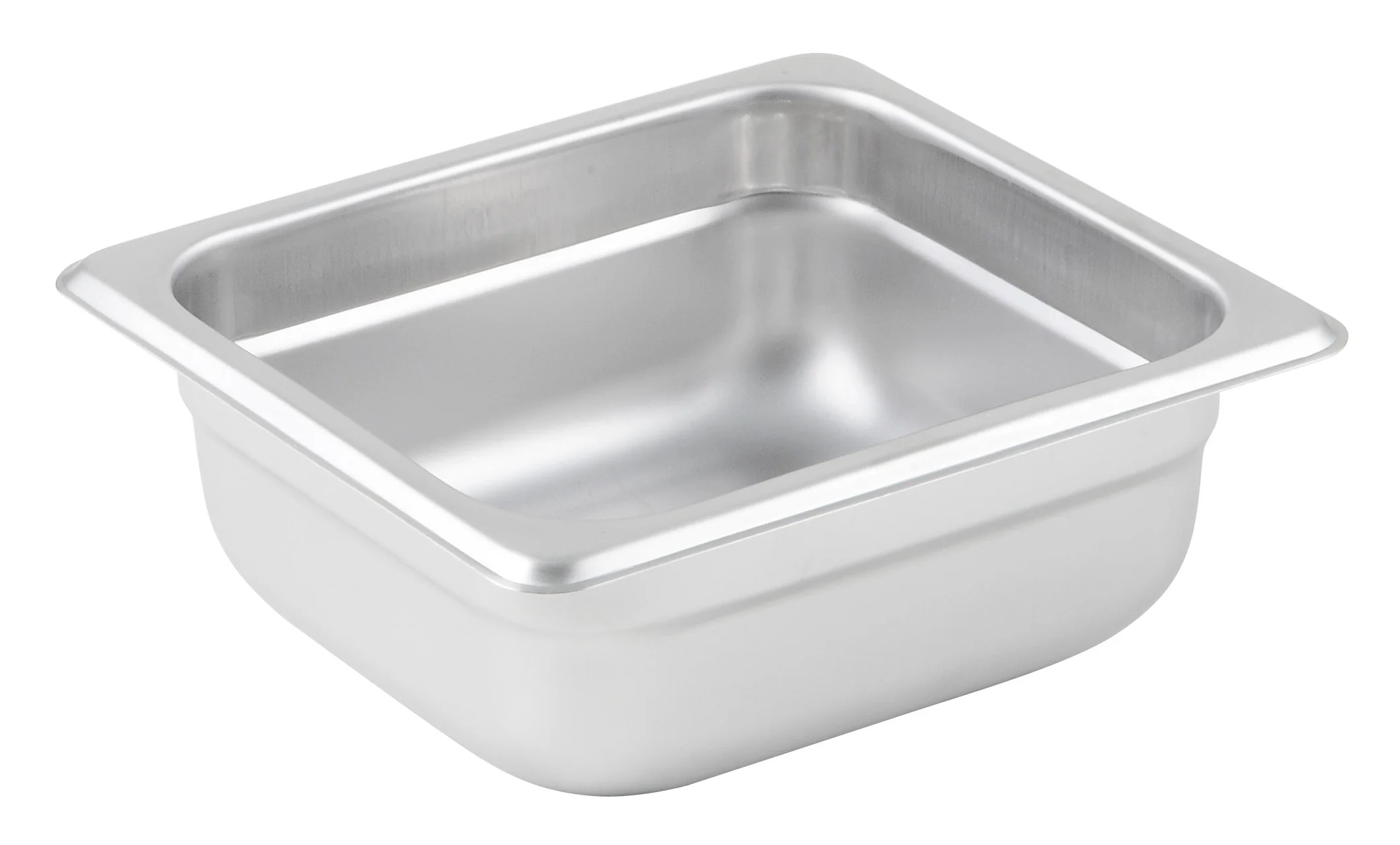 Winco SPJL-602 6-7/8 Inch Stainless Steel Steam Table Pan 1/6 Size with Anti-Jamming - Image 3