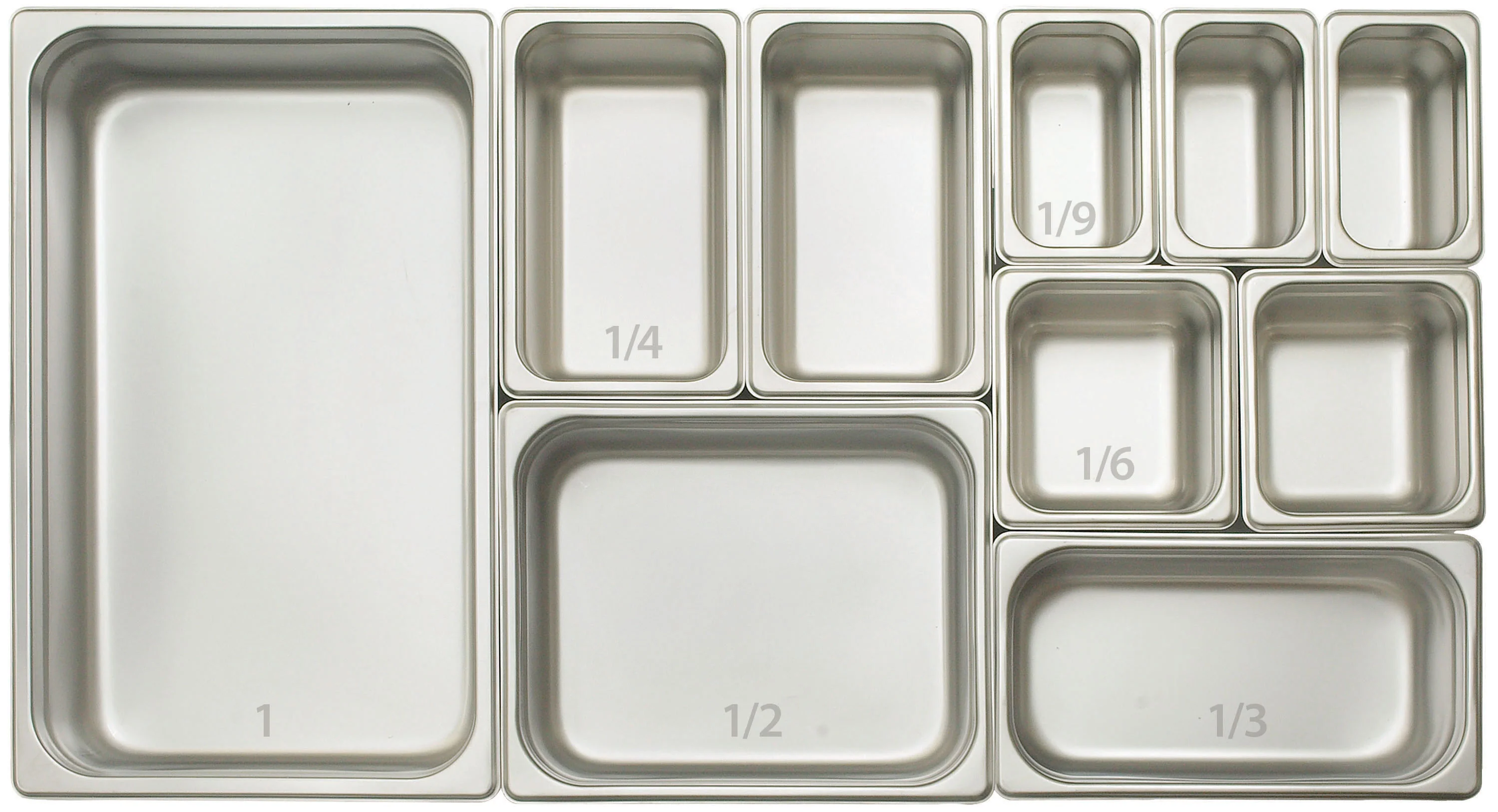 Winco SPJM-206 12-3/4 Inch Steam Table Pan Anti-jamming Stainless Steel - Image 2
