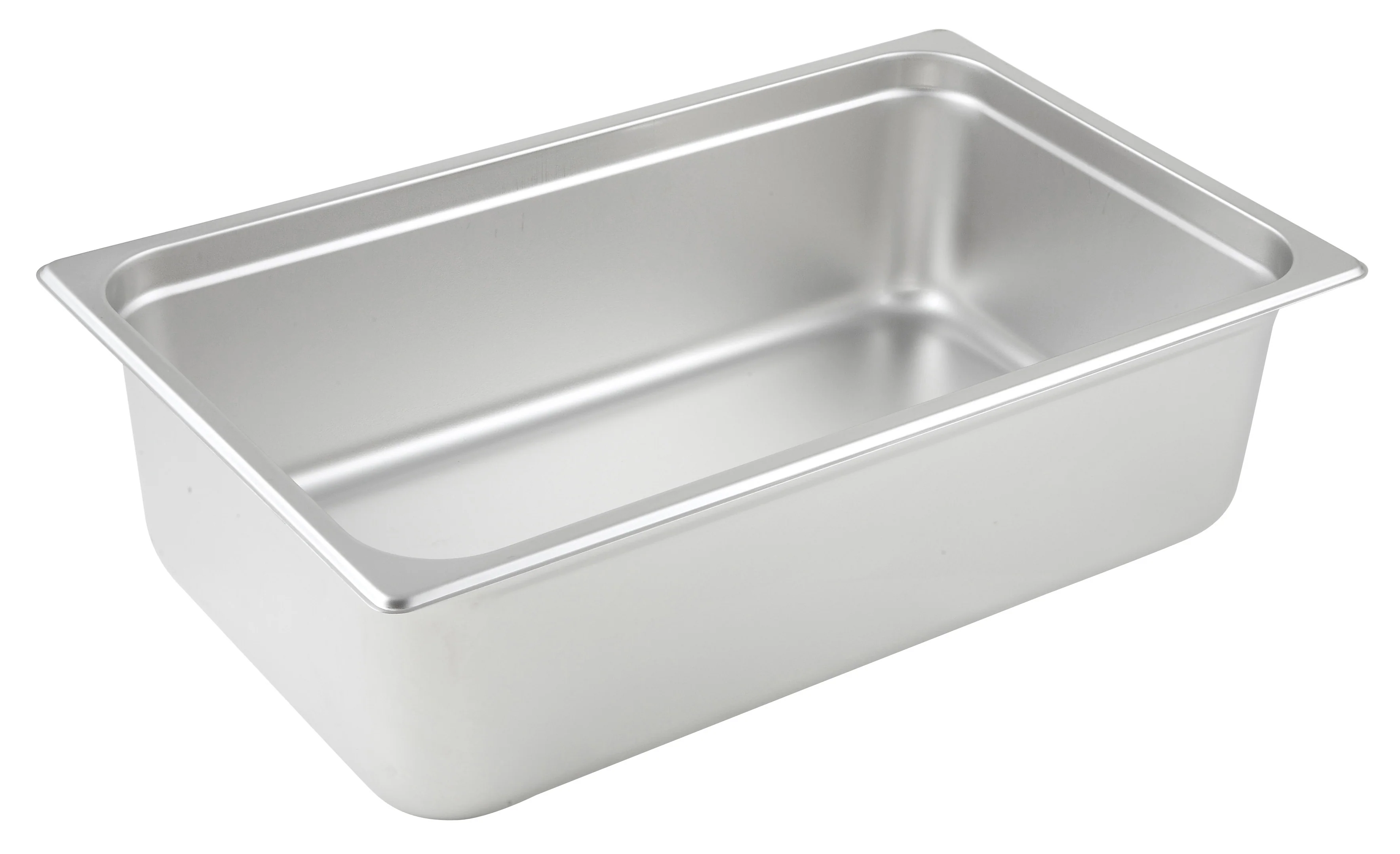 Winco SPJP-106 20-3/4 Inch Full Size Steam Table Pan 23 Gauge Stainless Steel Anti-Jamming - Image 3