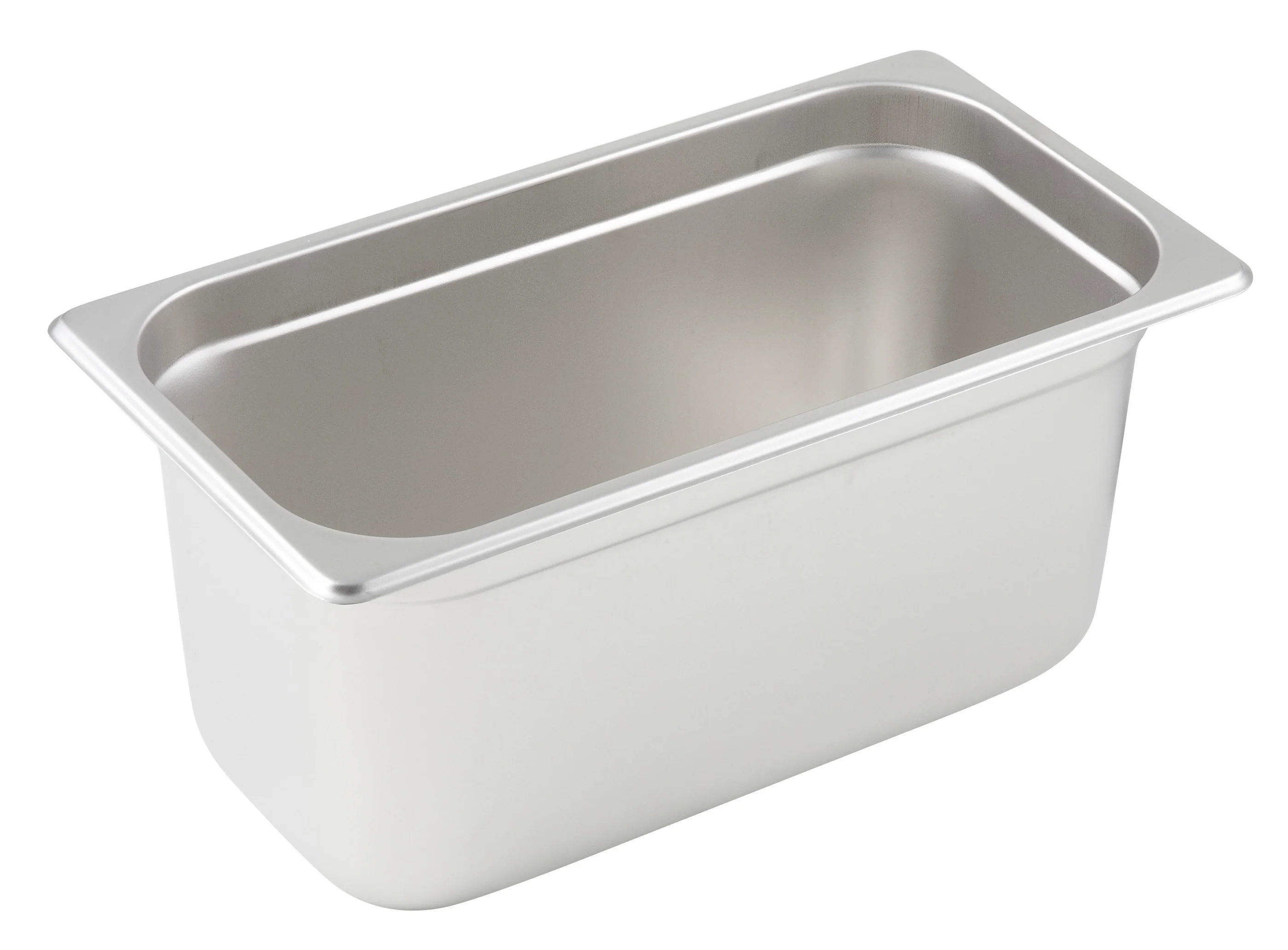 Winco SPJP-306 12-3/4 Inch Stainless Steel Steam Table Pan Anti-jamming - Image 3