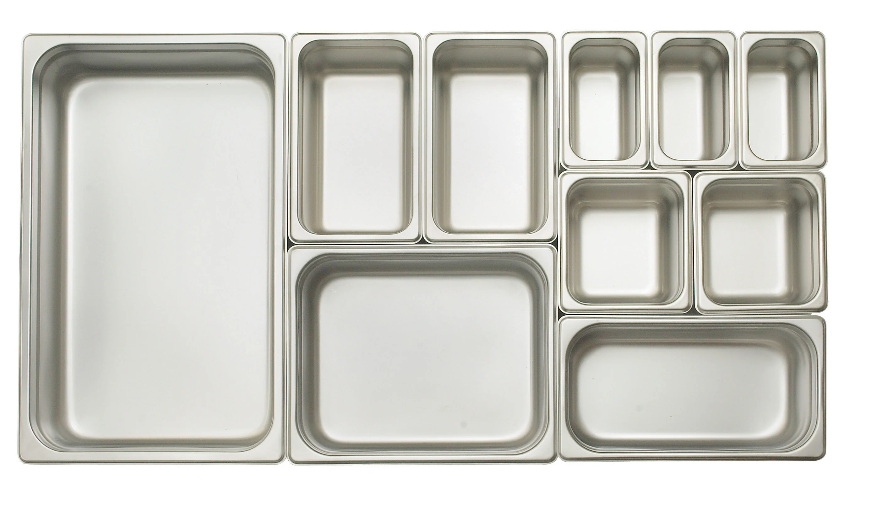 Winco SPJP-402 11 Inch 23 Gauge Stainless Steel Anti-Jamming Steam Table Pan - Image 4