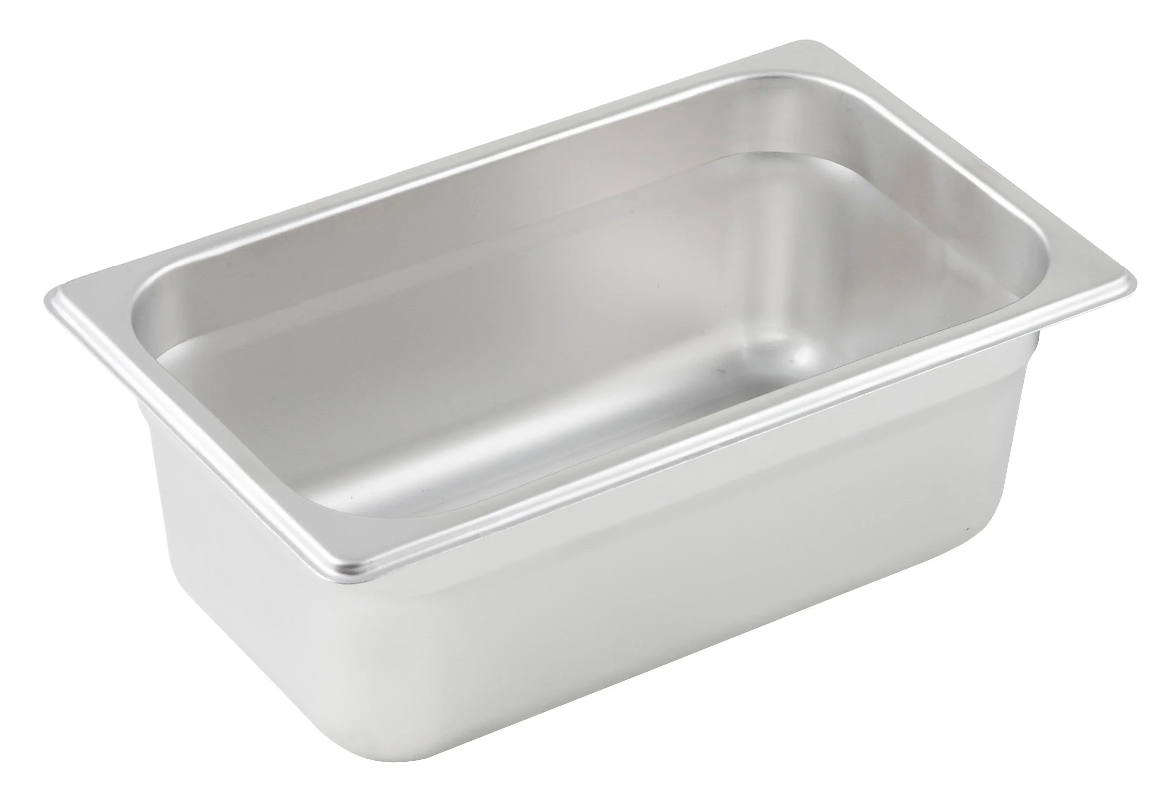 Winco SPJP-404 10-5/6 Inch Width 23 Gauge Anti-Jamming Steam Table Pan - Image 2