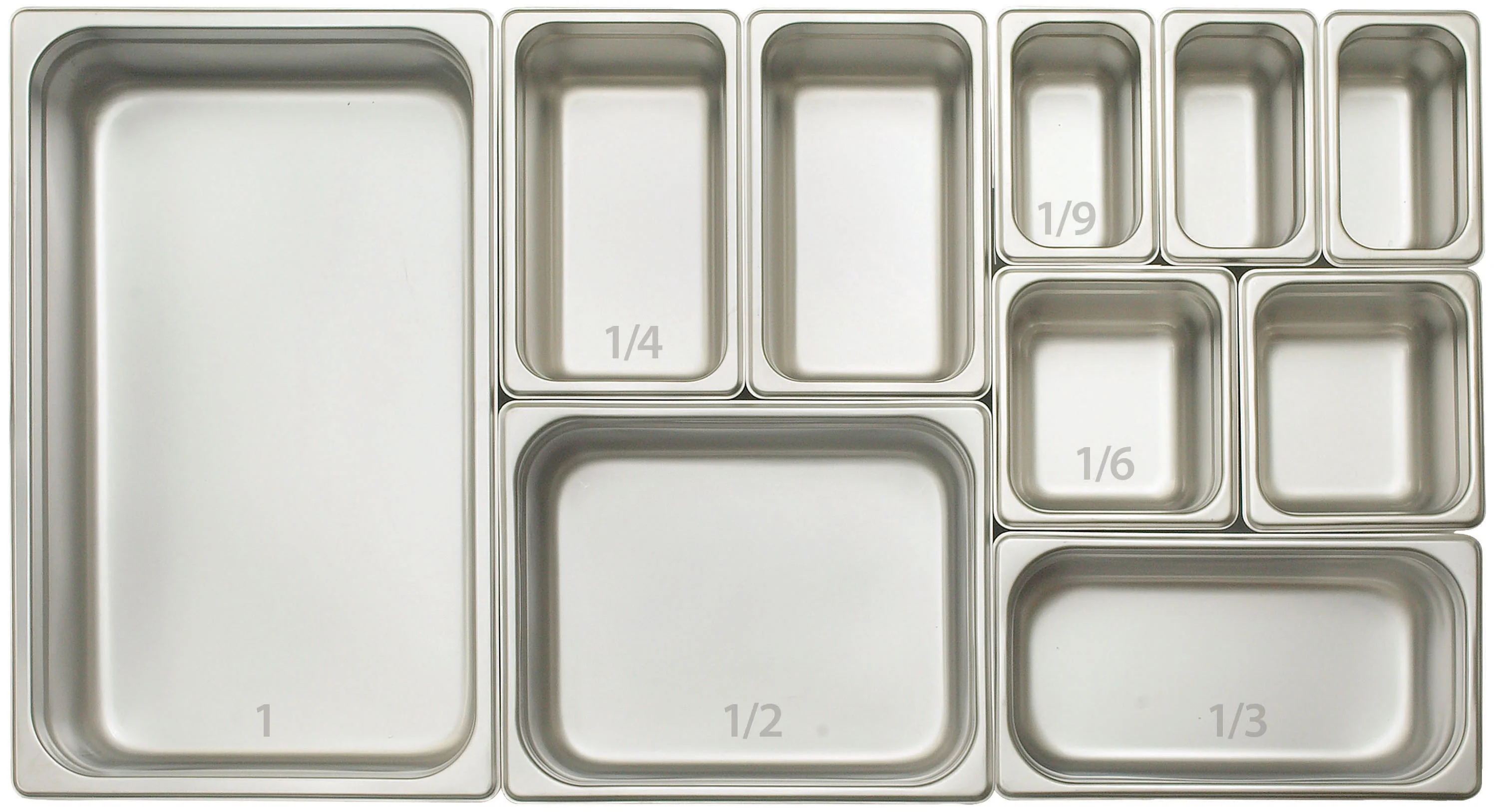 Winco SPJP-604 6-7/8 Inch Steam Table Pan 23 Gauge Anti-Jamming Stainless Steel - Image 2