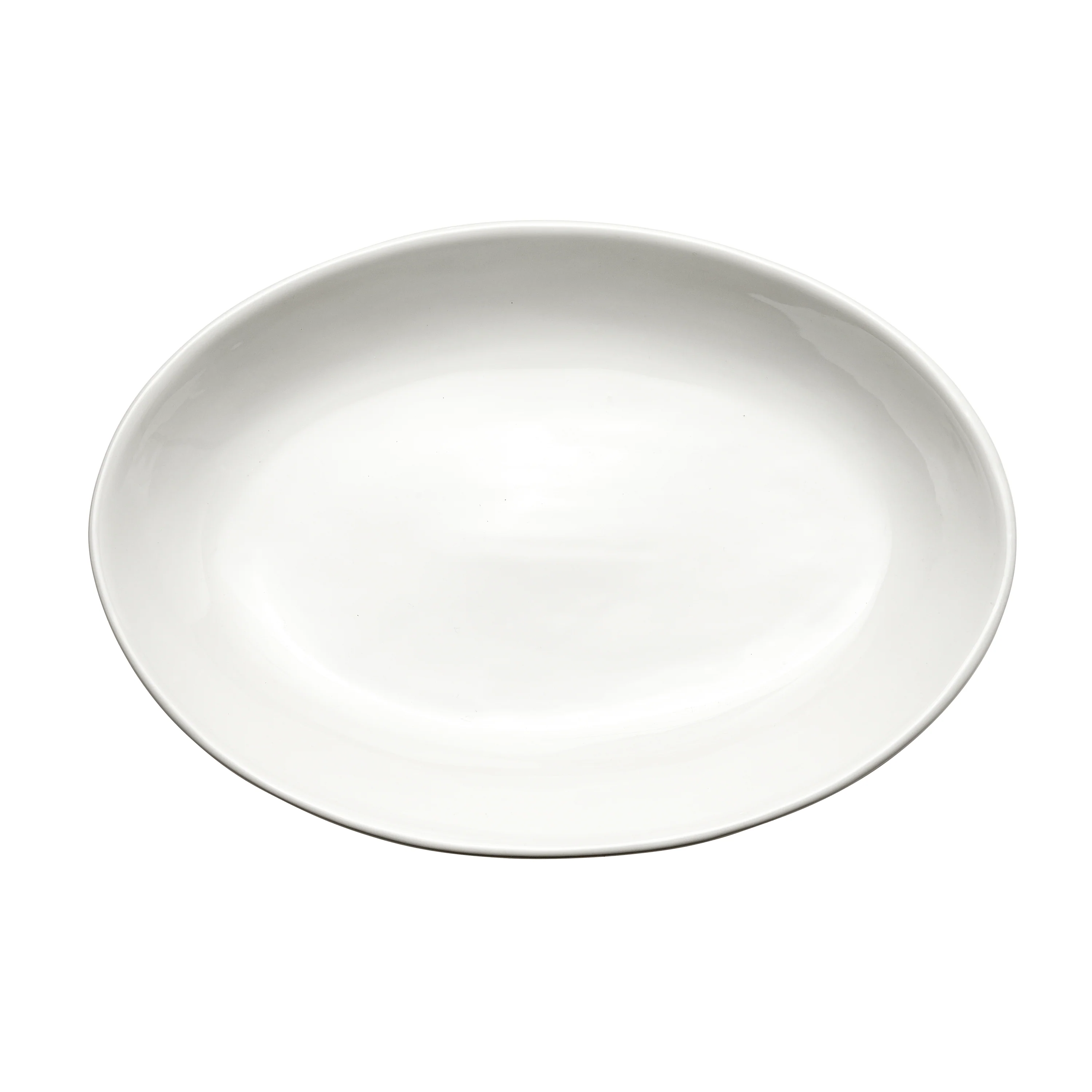 Winco 19" Oval Specialty Platter - Stainless Steel Serving Tray
