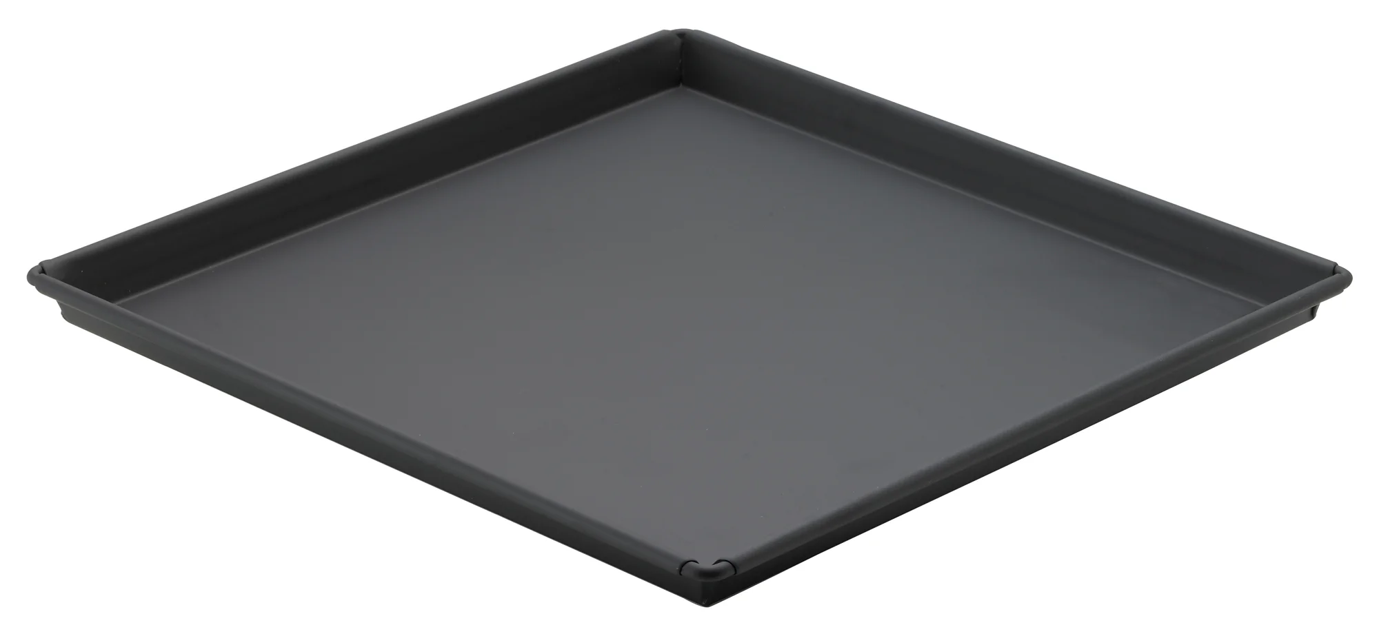 Winco SPP-1616 16 Inch Square Sicilian Pizza Pan Non-Stick Steel - Image 2