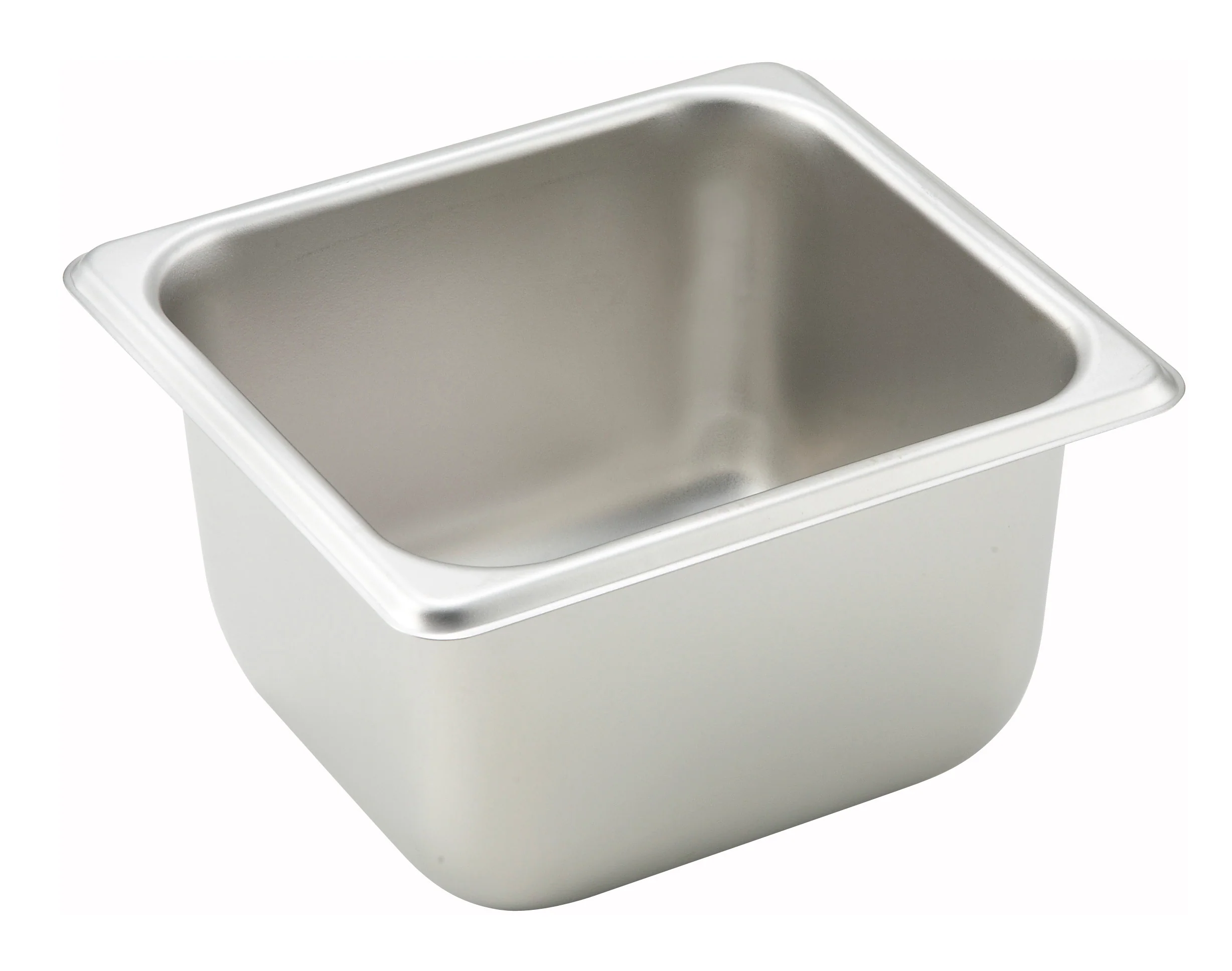 Winco SPS4 6-7/8 Inch 1/6 Size Steam Table Pan 25 Gauge Stainless Steel with Descriptors - Image 2