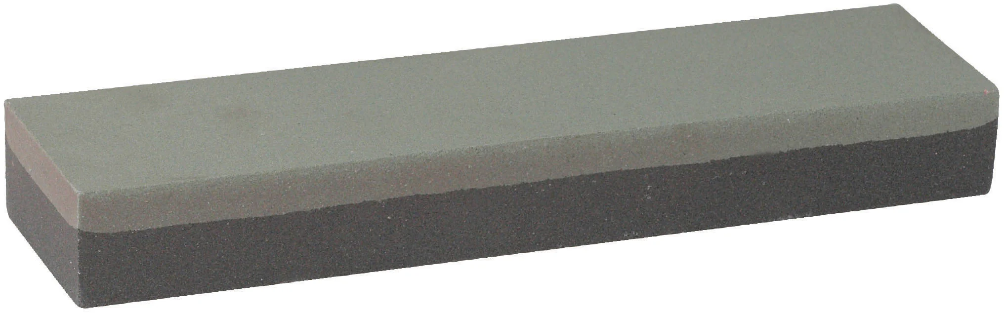 Winco SS-821 8 Inch Rectangular Sharpening Stone Fine Medium Grit Carbonized Silicone - Image 2