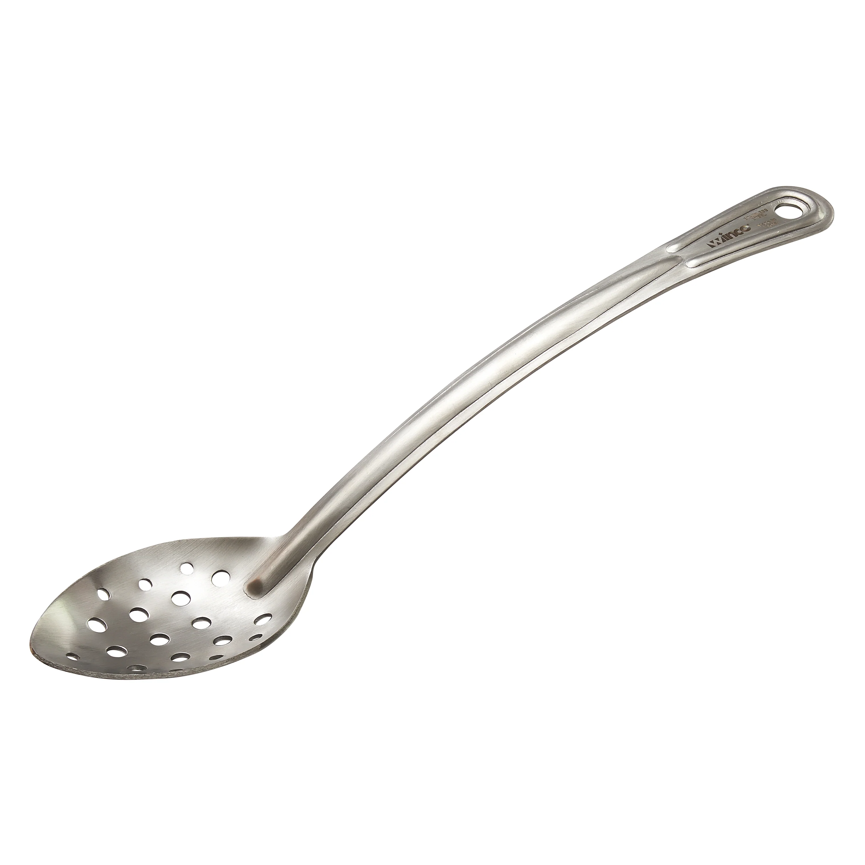 Winco SSCH-13P 13 Inch Perforated Basting Spoon Heavy Duty Stainless Steel - Image 3