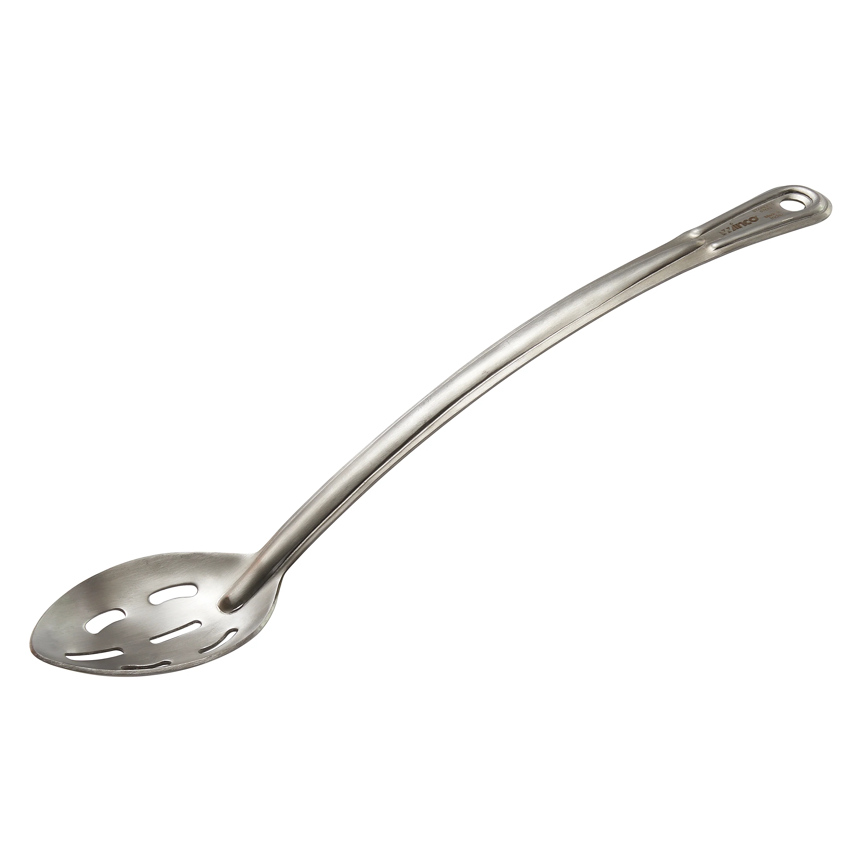 Winco SSCH-15L 15 Inch Slotted Basting Spoon Heavy Duty Stainless Steel - Image 2