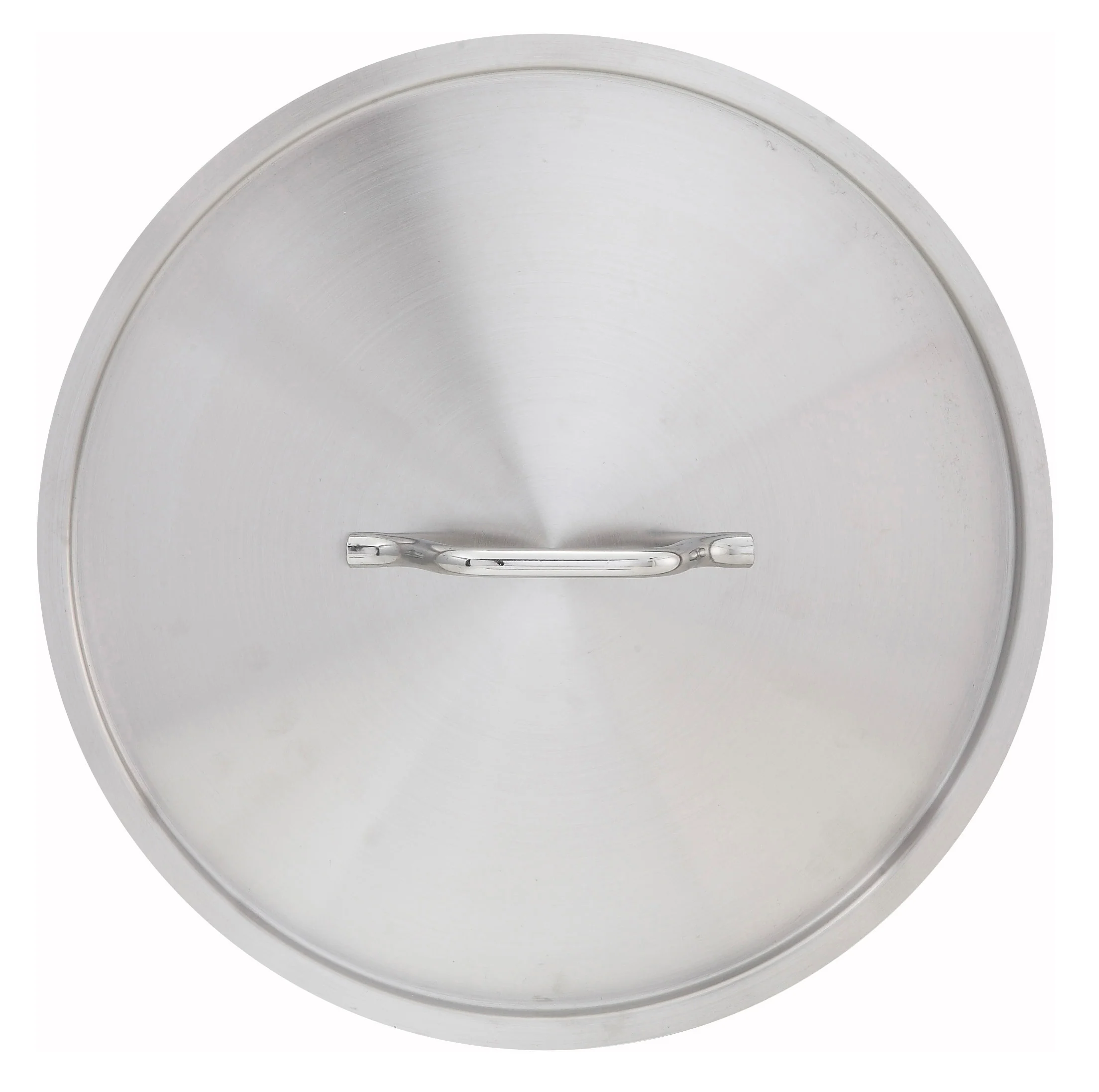 Winco SSTC-32 13 to 15 Inch Round Cover with Handle Stainless Steel with NSF