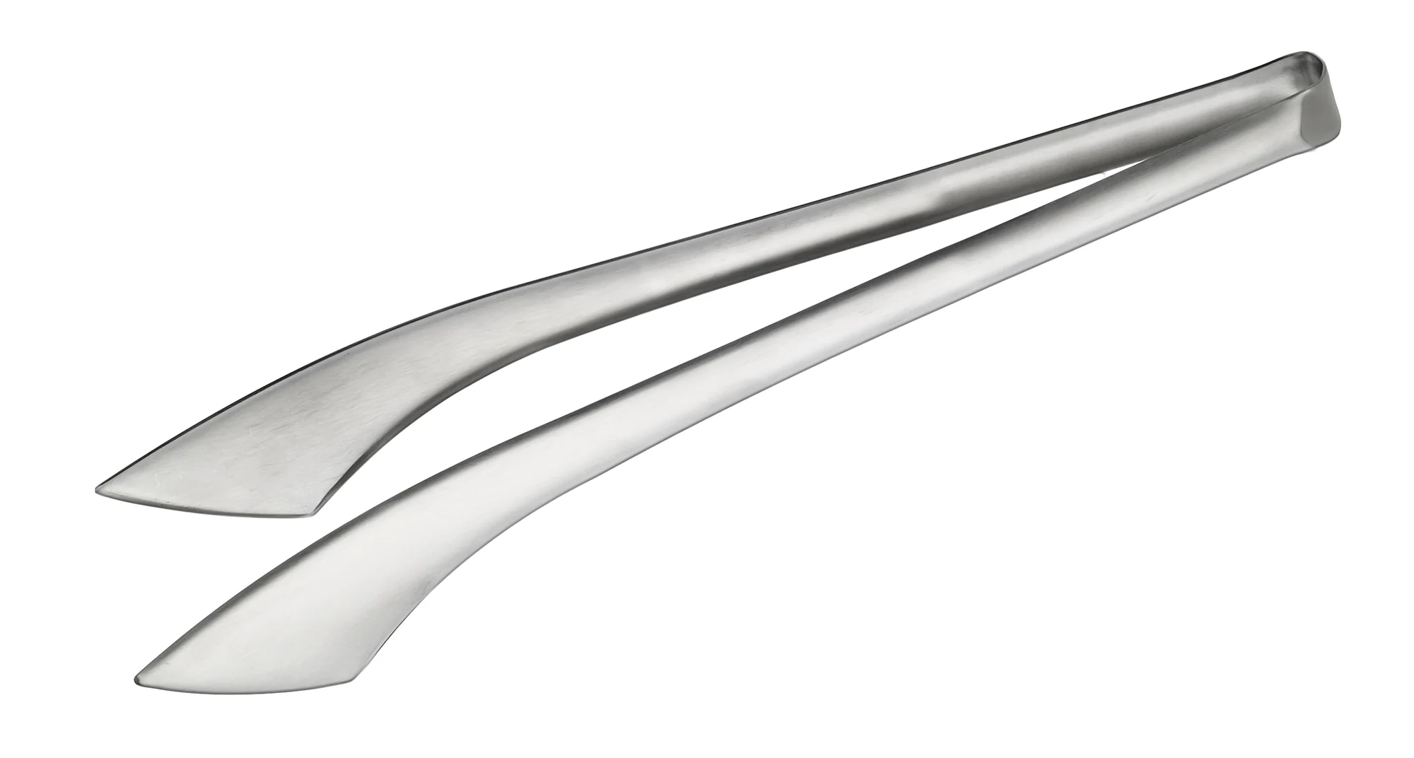 Winco STH-13 13-1/2 Inch Long Serving Tongs Dishwasher Safe Satin Finish 18/8 Stainless Steel - Image 2