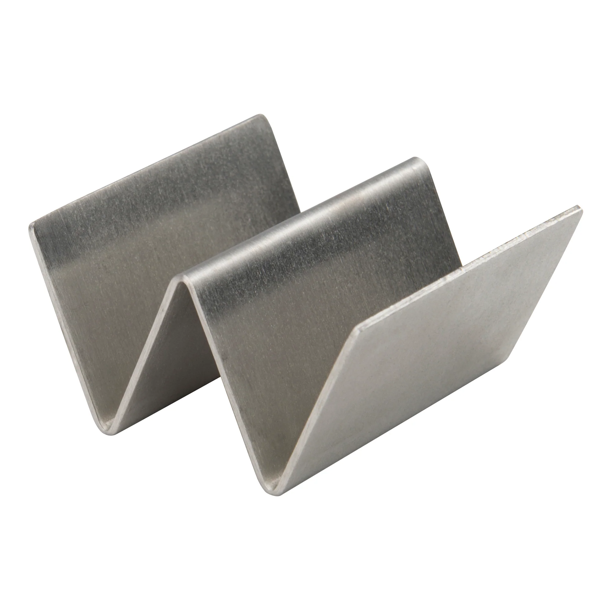 Winco TCHS-12MN 2-3/8 Inch Mini Taco Holder with Brushed Finish Stainless Steel - Image 3