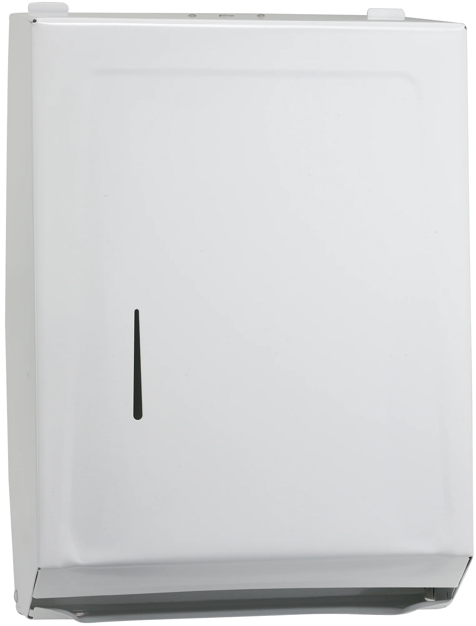 Winco TD-600 11 Inch Paper Towel Dispenser Metal White Epoxy Finish