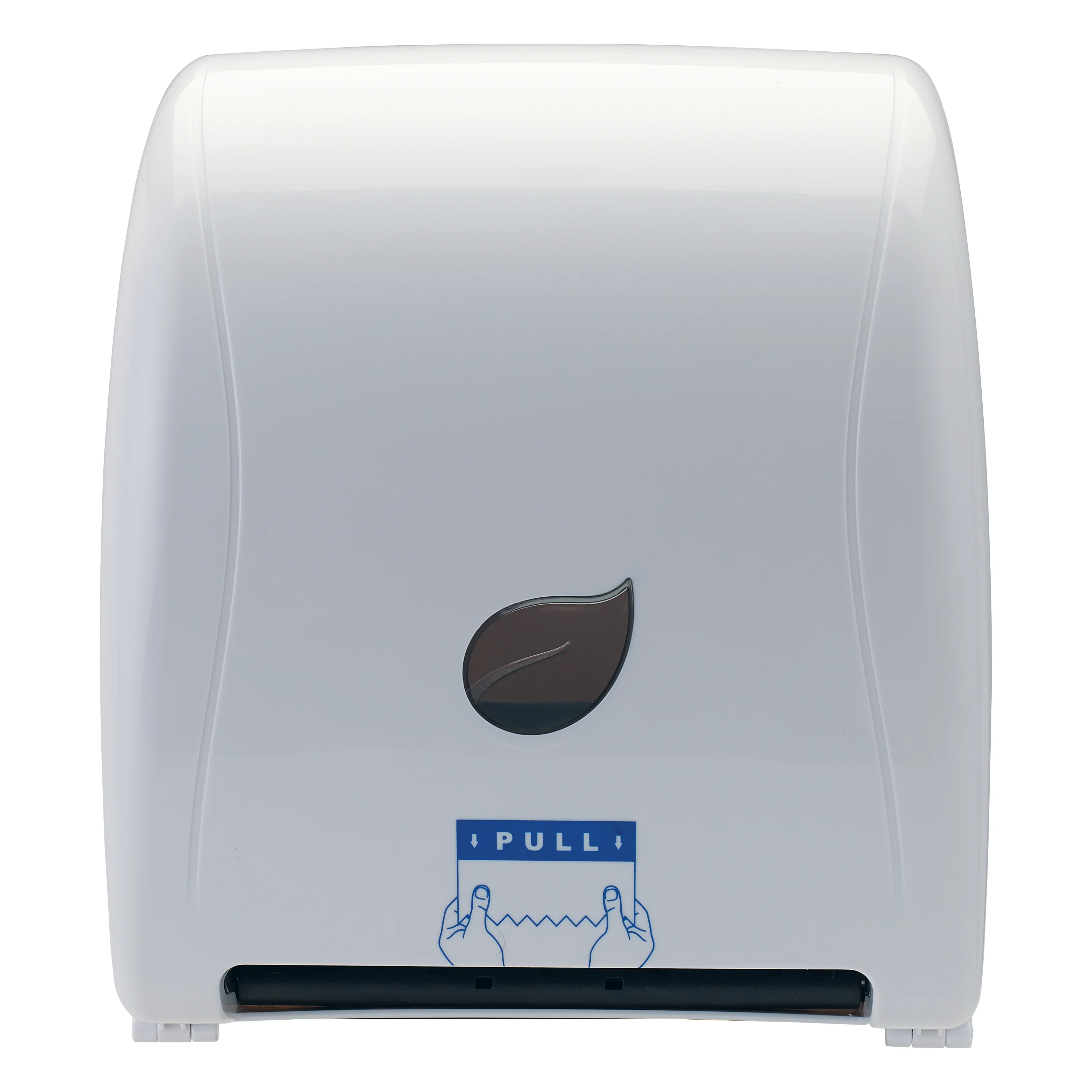 Winco TDAC-8W 12 Inch Wall Mount Touch-free Paper Towel Dispenser White with Plastic - Image 6