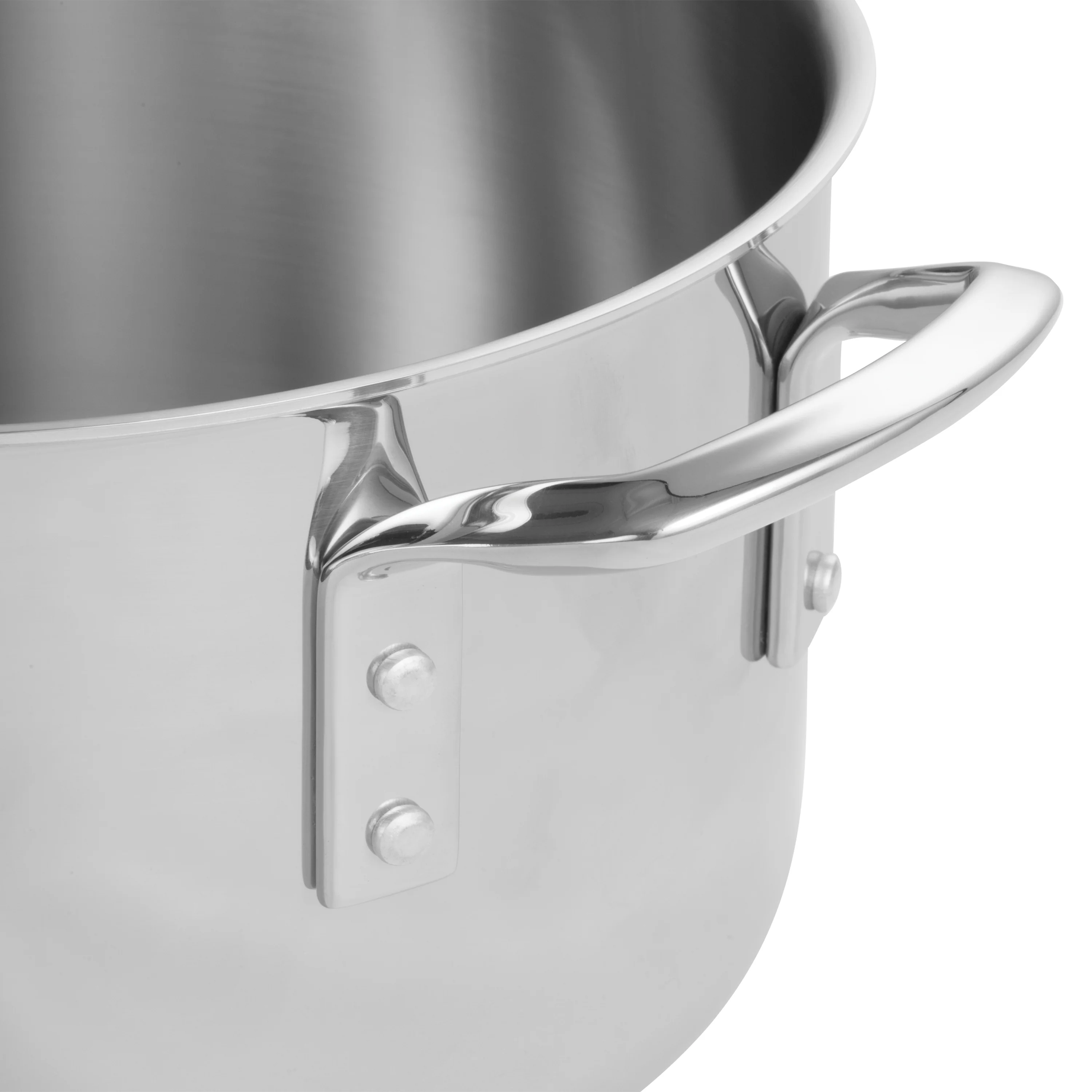 Winco TGSP-20 20 Quart Tri-Gen Induction-Ready Stock Pot with Cover - Image 5