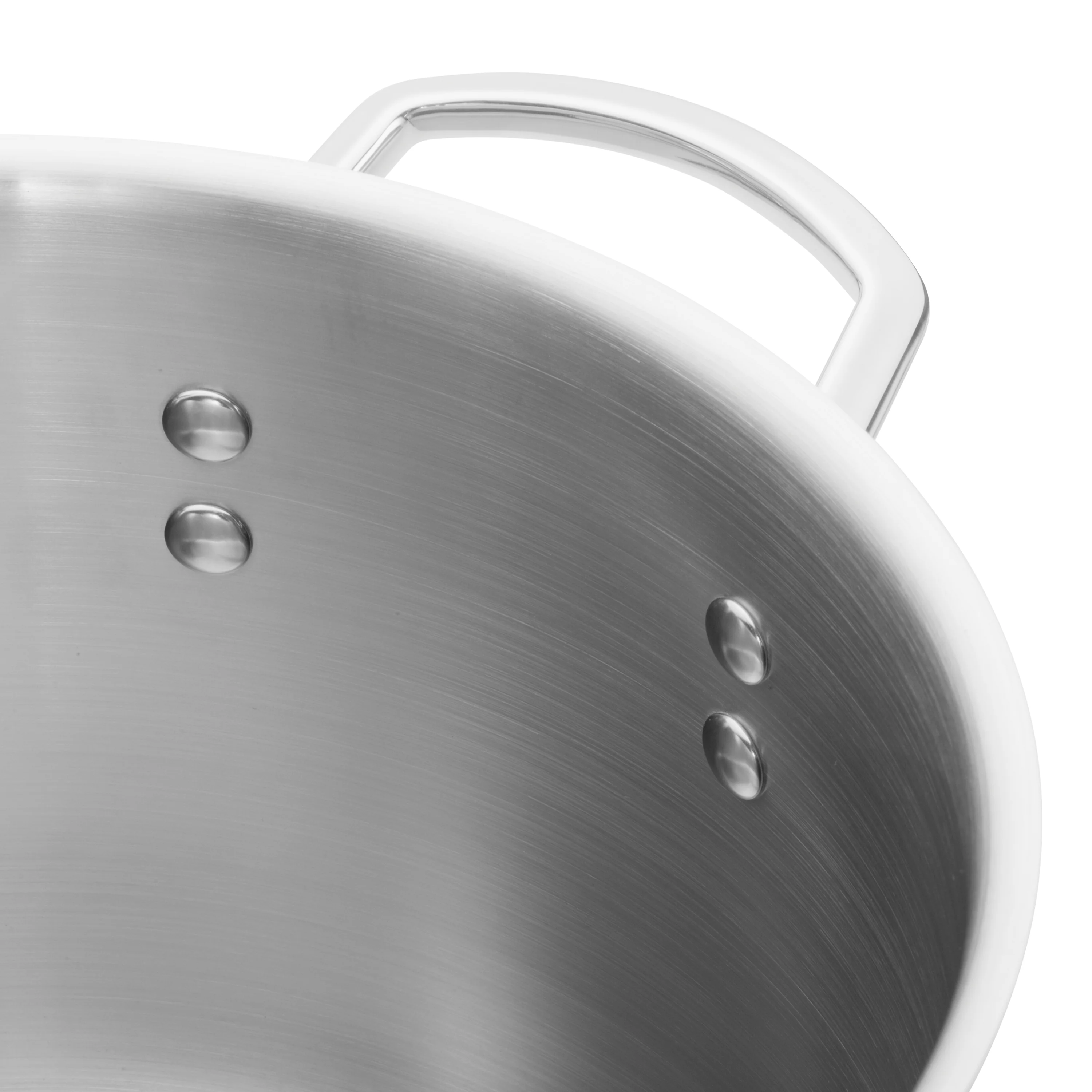 Winco TGSP-4 4-1/2 Quart Induction Ready Stock Pot with Cover Stainless Steel - Image 5