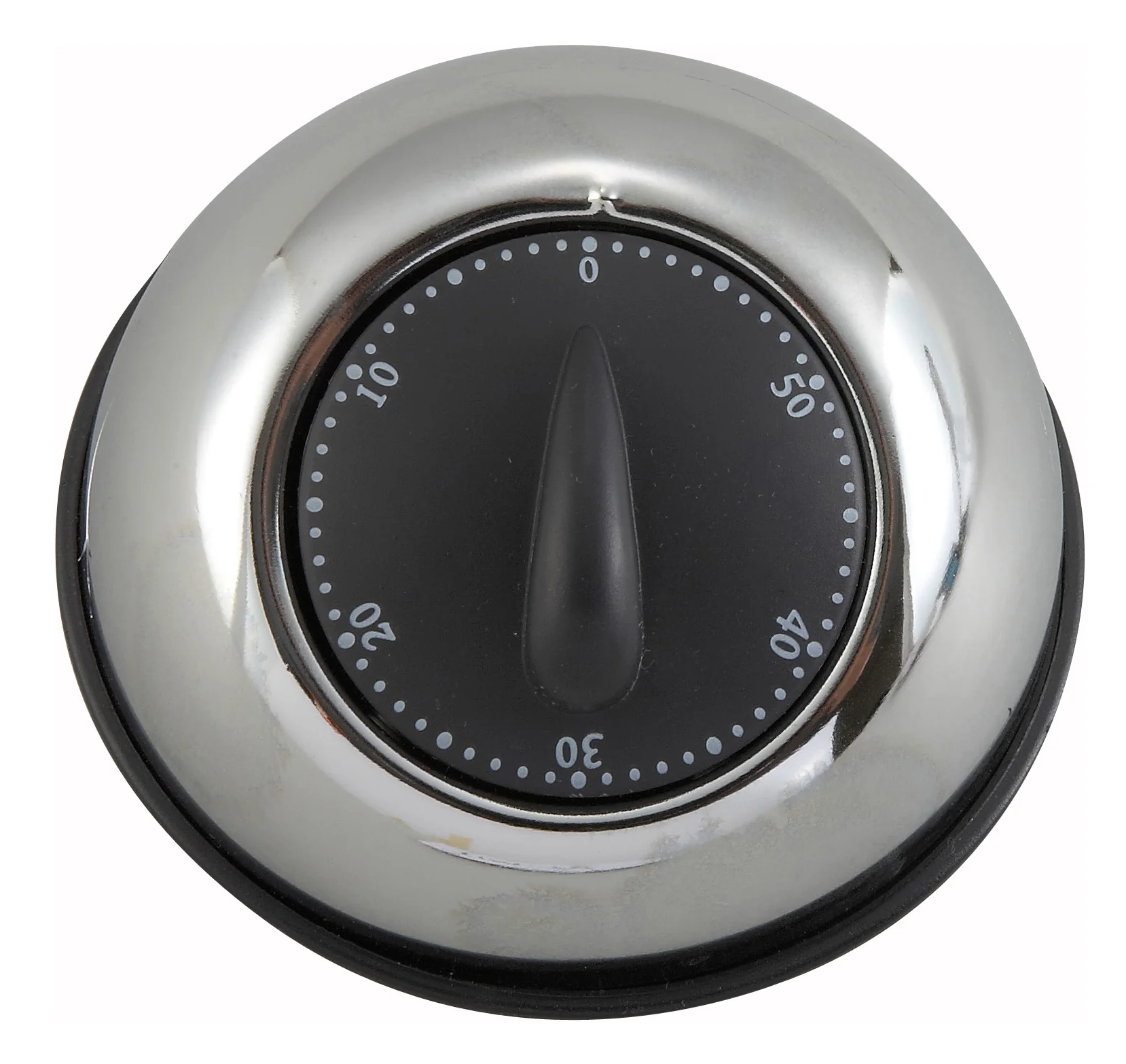 Winco TIM-78 4 Inch Mechanical Timer Stainless Steel Long Ring - Image 2