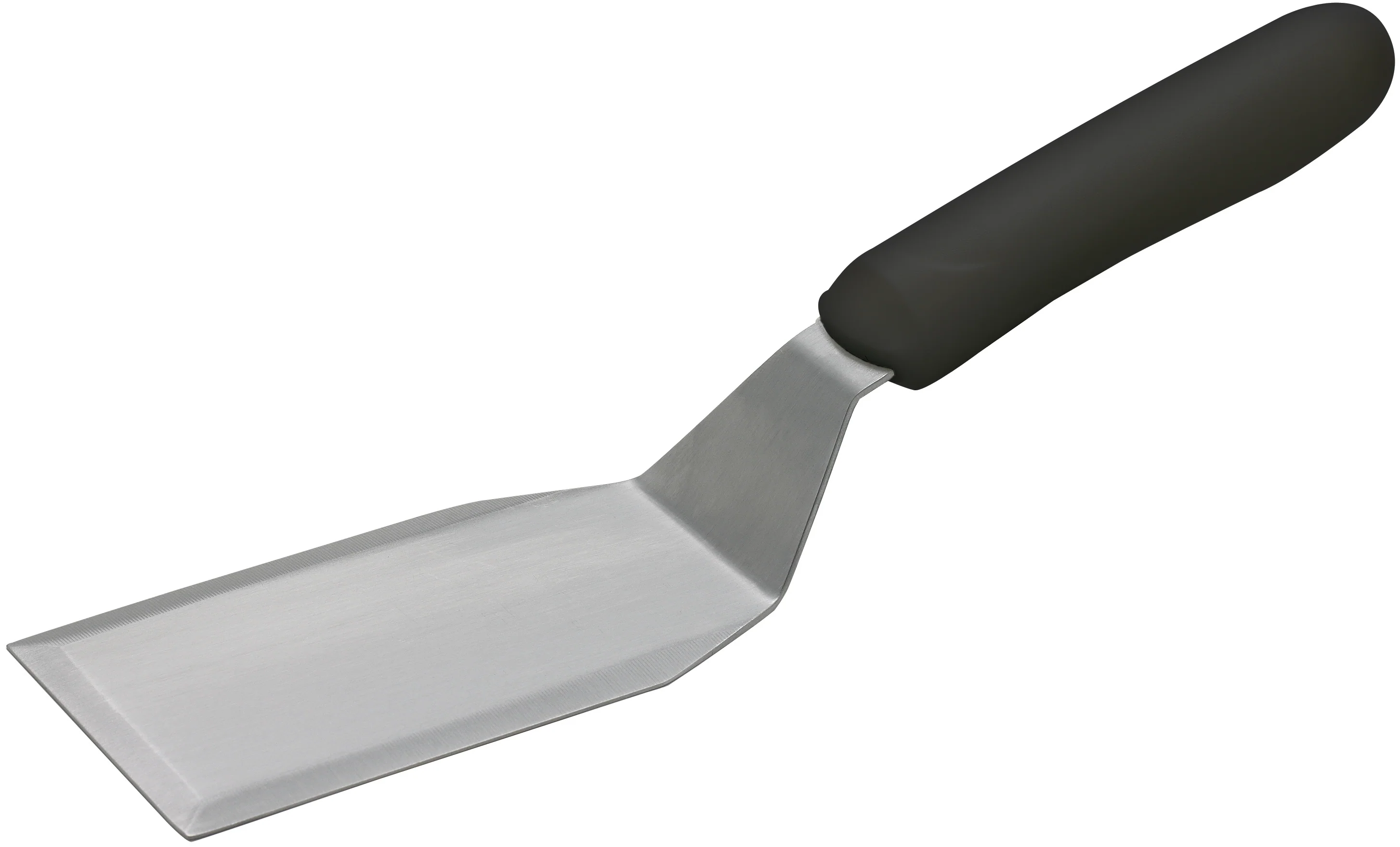 Winco TKP-61 5-1/8 Inch Blade Offset Hamburger Turner with Slip-Resistant Handle - Image 3