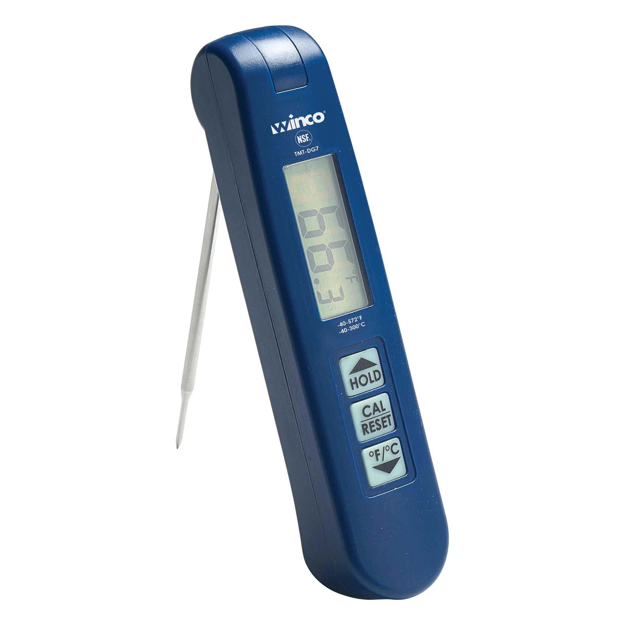 Winco TMT-DG7 Thermocouple Thermometer -40° to 572°F with Folding Probe - Image 4