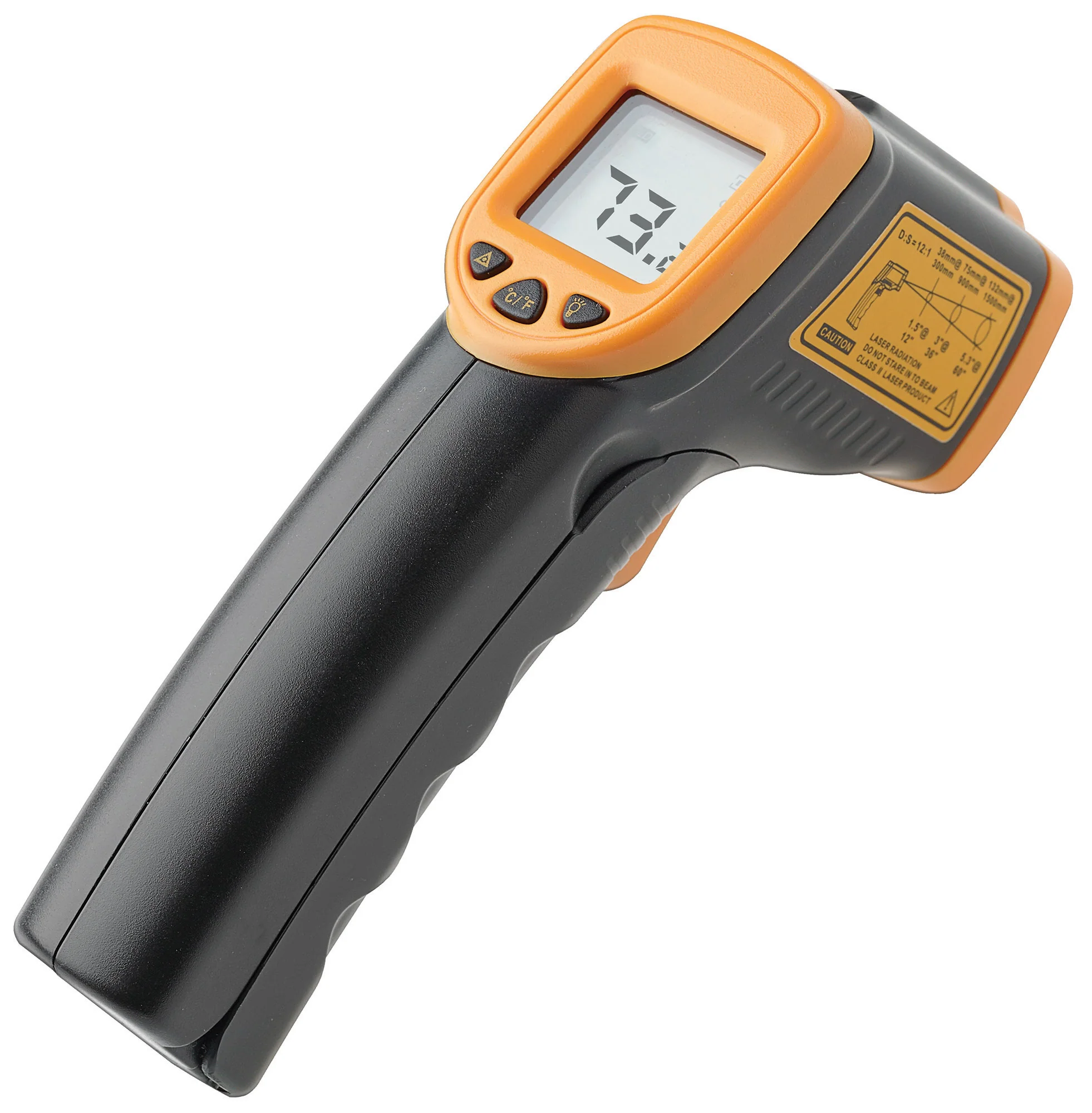 Winco TMT-IF1 Infrared Thermometer -26 to 608F Automatic Temp Hold - Image 2
