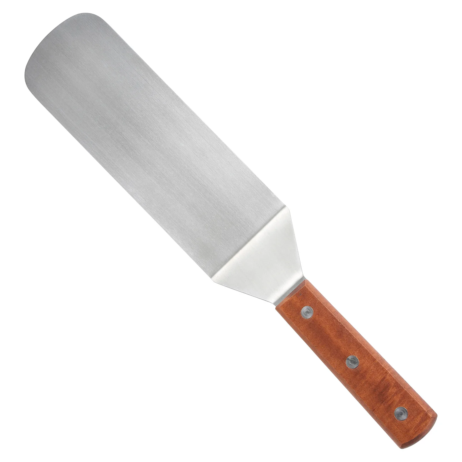 Winco TN249 8-1/4 Inch Blade Flexible Dishwasher Safe Wooden Turner - Image 2