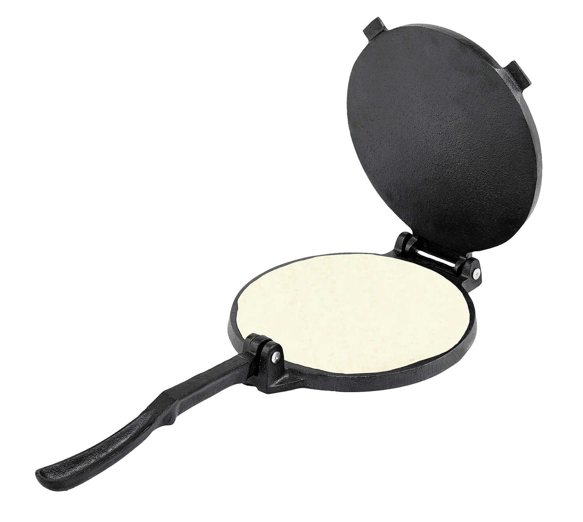Winco TPC-8C 8 Inch Manual Tortilla Press with Integrated Handle Cast Iron - Image 2