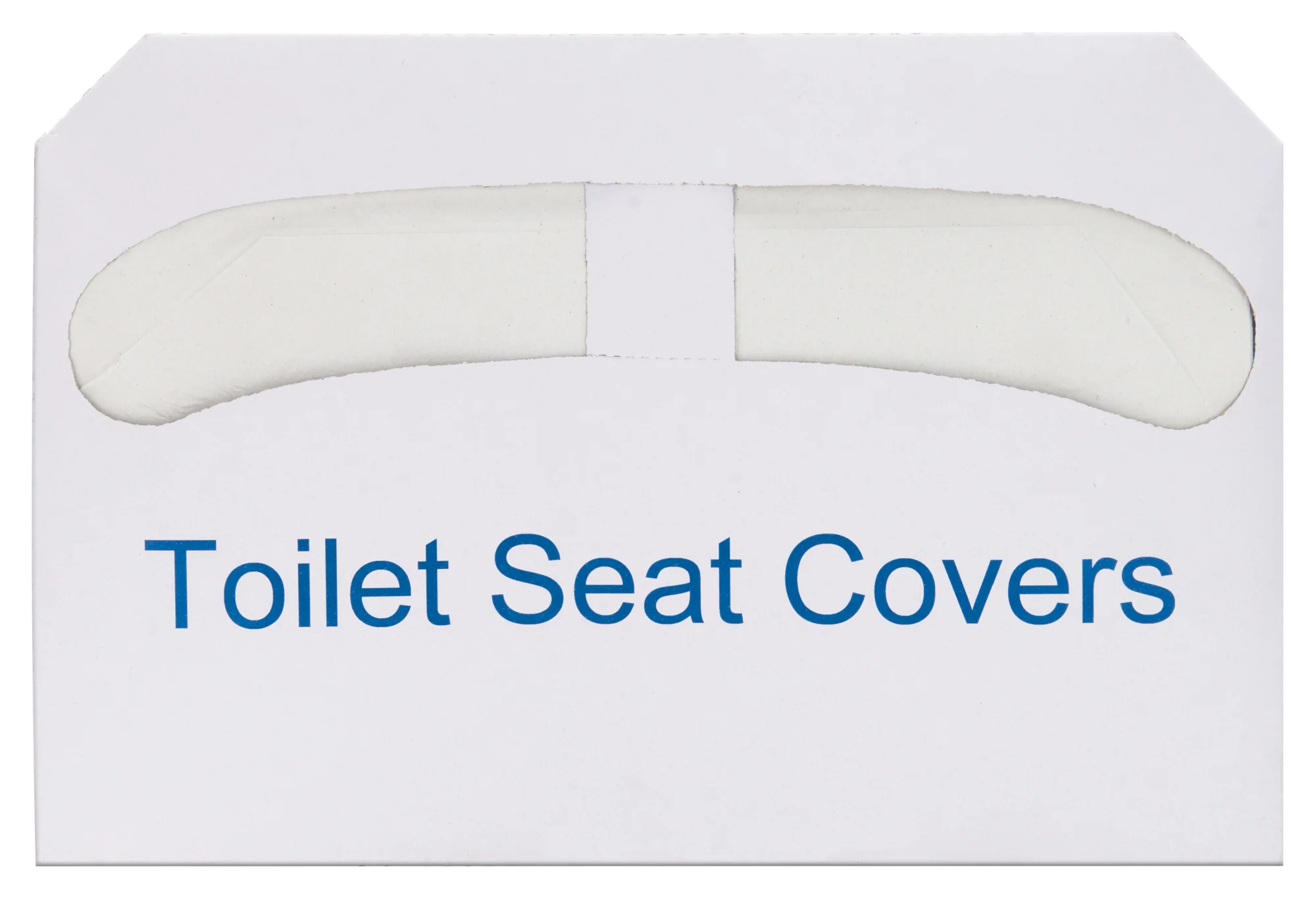 Winco TSC-250 Toilet Seat Cover Paper Half Fold 250 Pieces Bag with Quality Material - Image 2