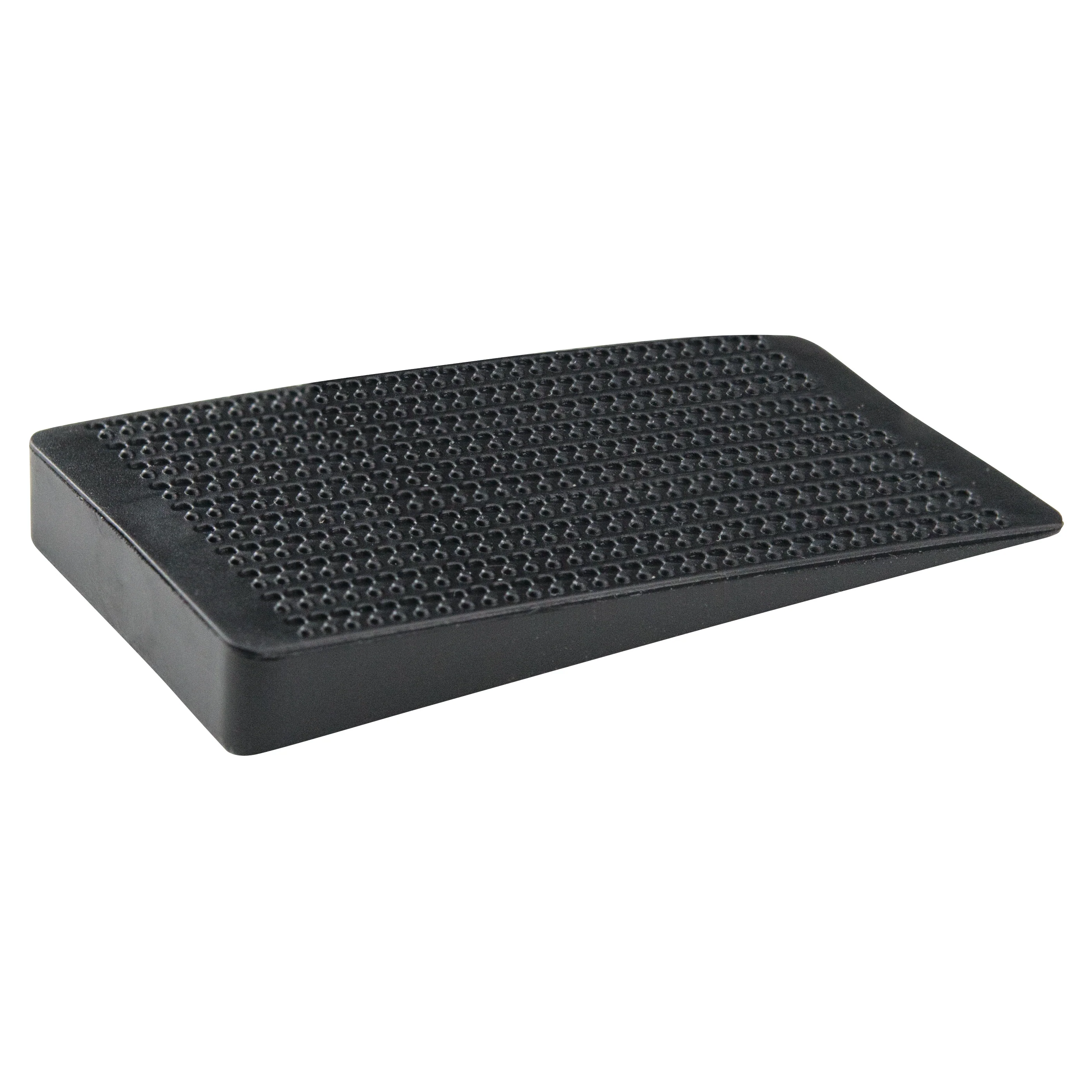 Winco TW-75B 2 Inch Stabilizer Table Wedge Flexible Vinyl Black 75 Packs