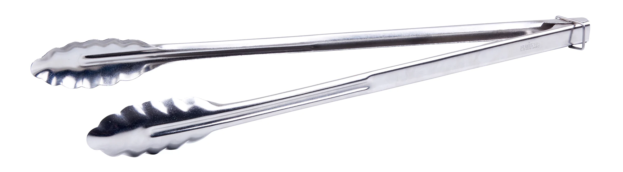 Winco UTLK-16 16 Inch Utility Tongs with Locking Ring Stainless Steel - Image 2