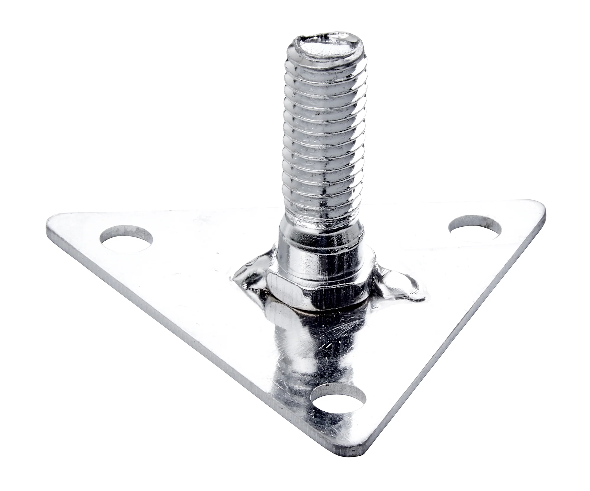 Winco VC-FP Shelving Foot Plate with Screws for Stable Support 4 Packs