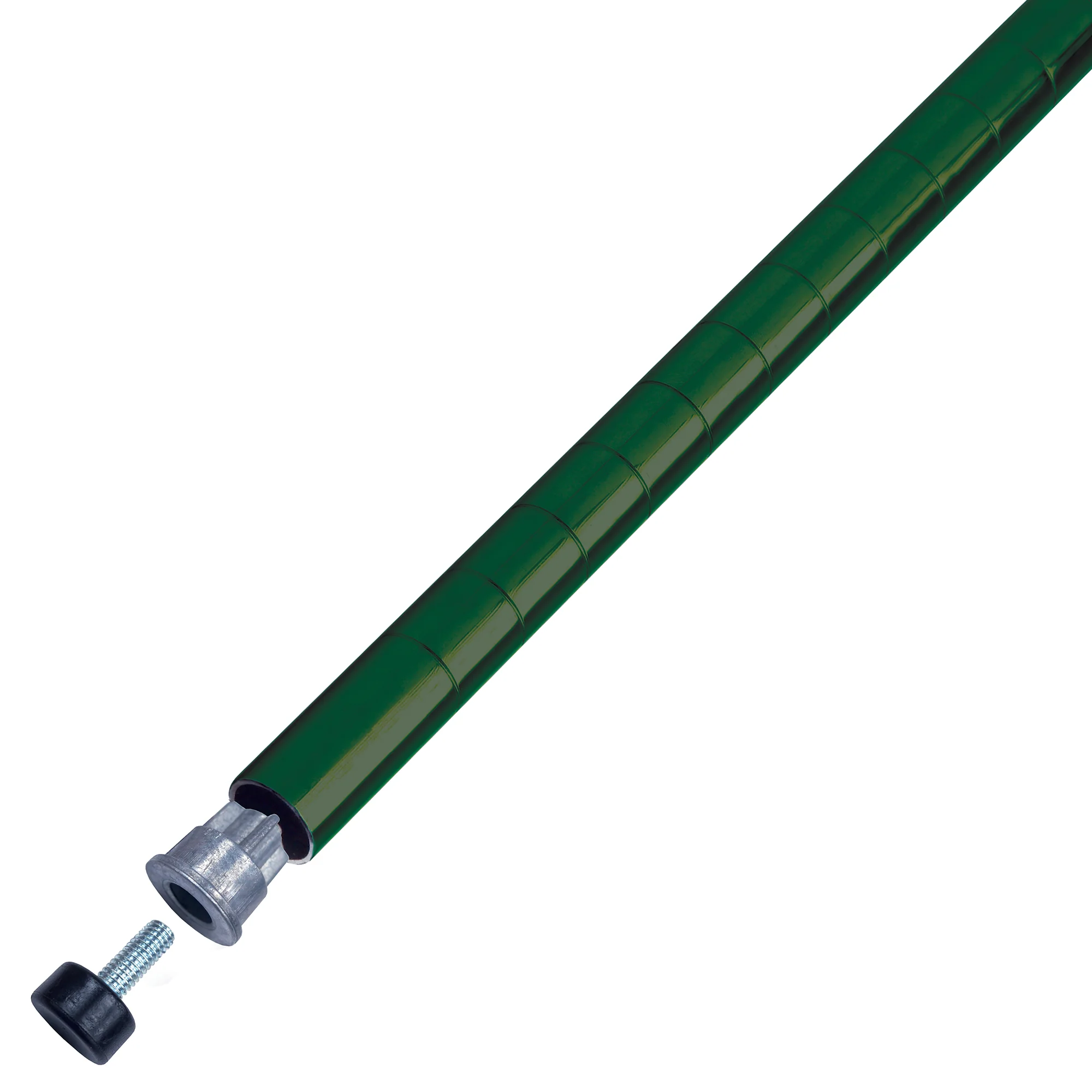Winco VEX-8P Post Epoxy Coated Green NSF Stationary Durable Support