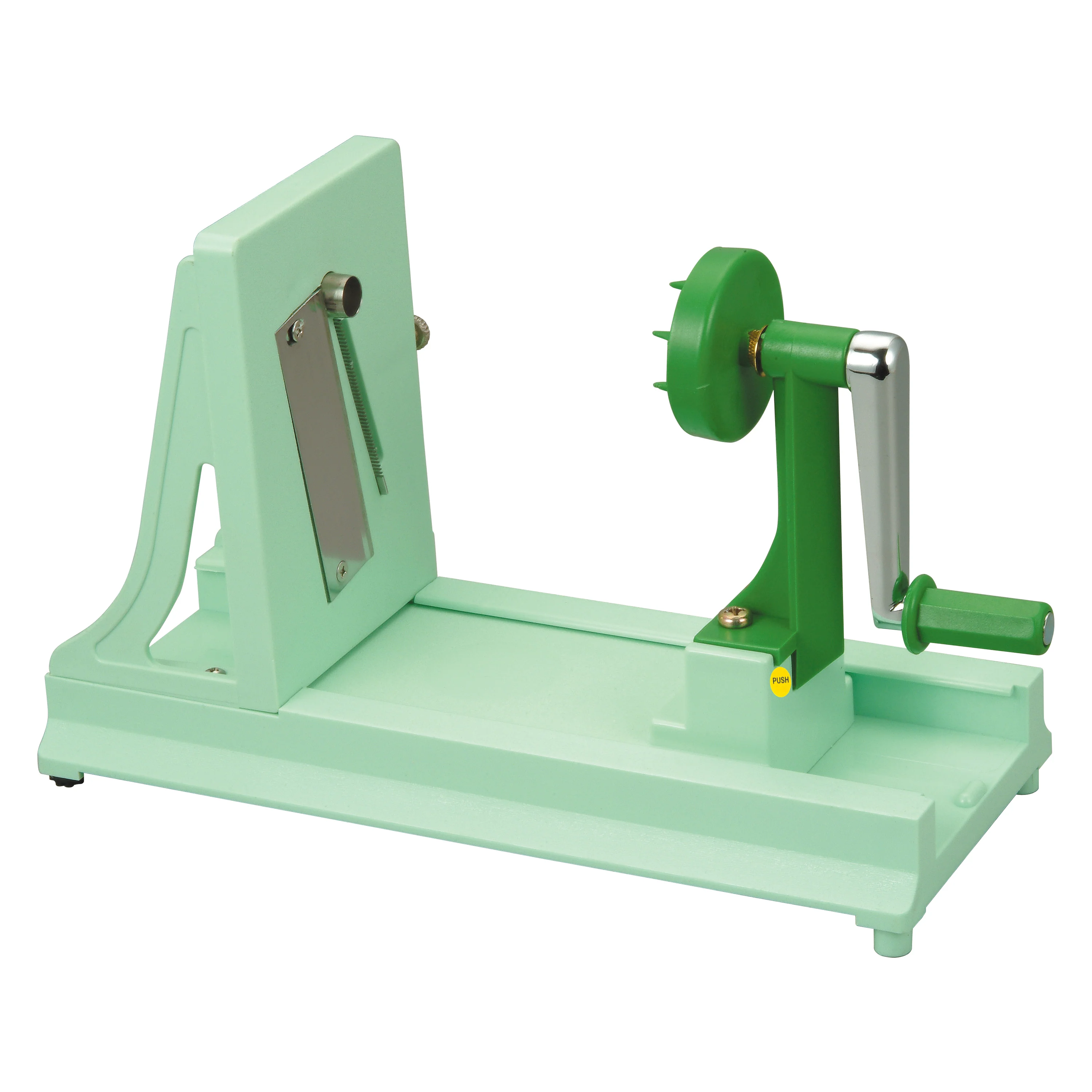 Winco VTS-3G 1.19 lb Turning Slicer with Built-in Straight Blades and Julienne Blades - Image 4