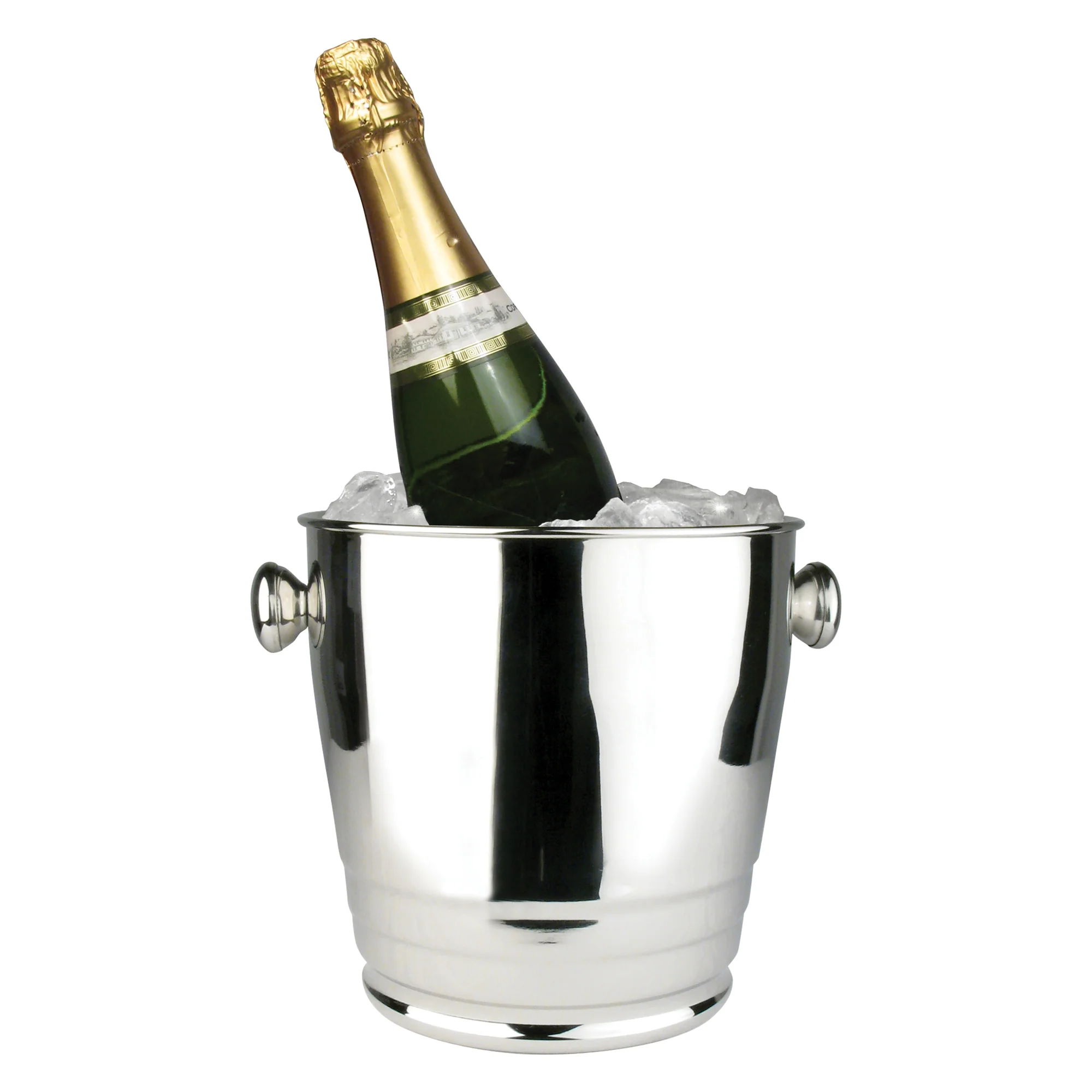 Winco WB-4HV 4 Qt Wine Bucket Stainless Steel Mirror Finish with Descriptors - Image 2