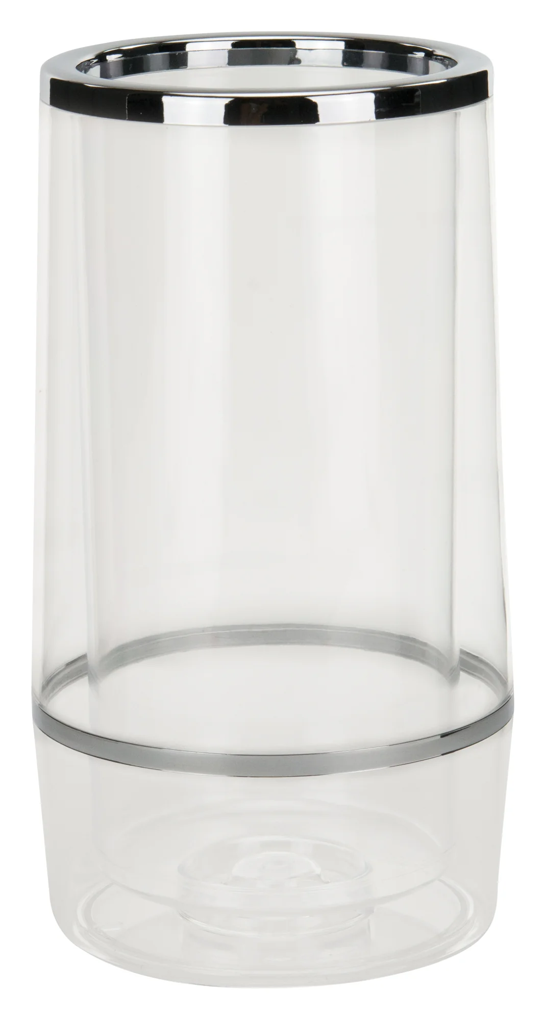 Winco WC-4A 4-1/2 Inch Diameter Clear Acrylic Wine Cooler for Countertop Use - Image 3