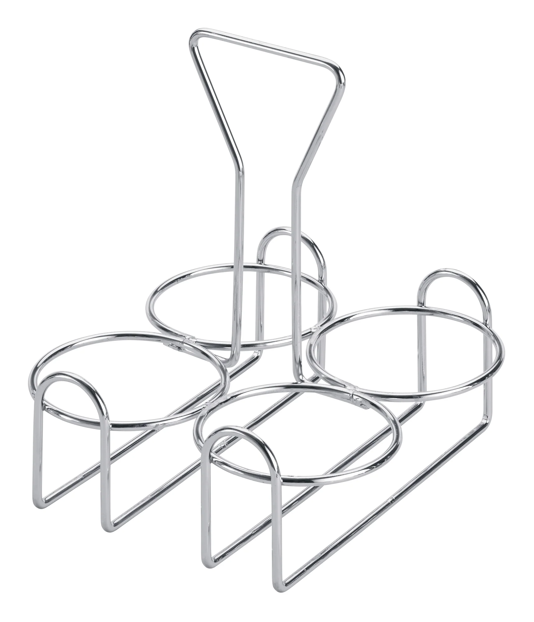 Winco WH-9 Condiment Holder Chrome-Plated Wire Fits CJ-7P CJ-7G 4 Rings - Image 3
