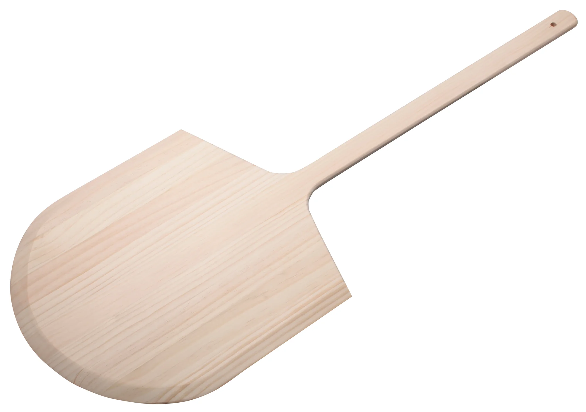 Winco 16" Wooden Pizza Peel - 42" Extra-Long Handle