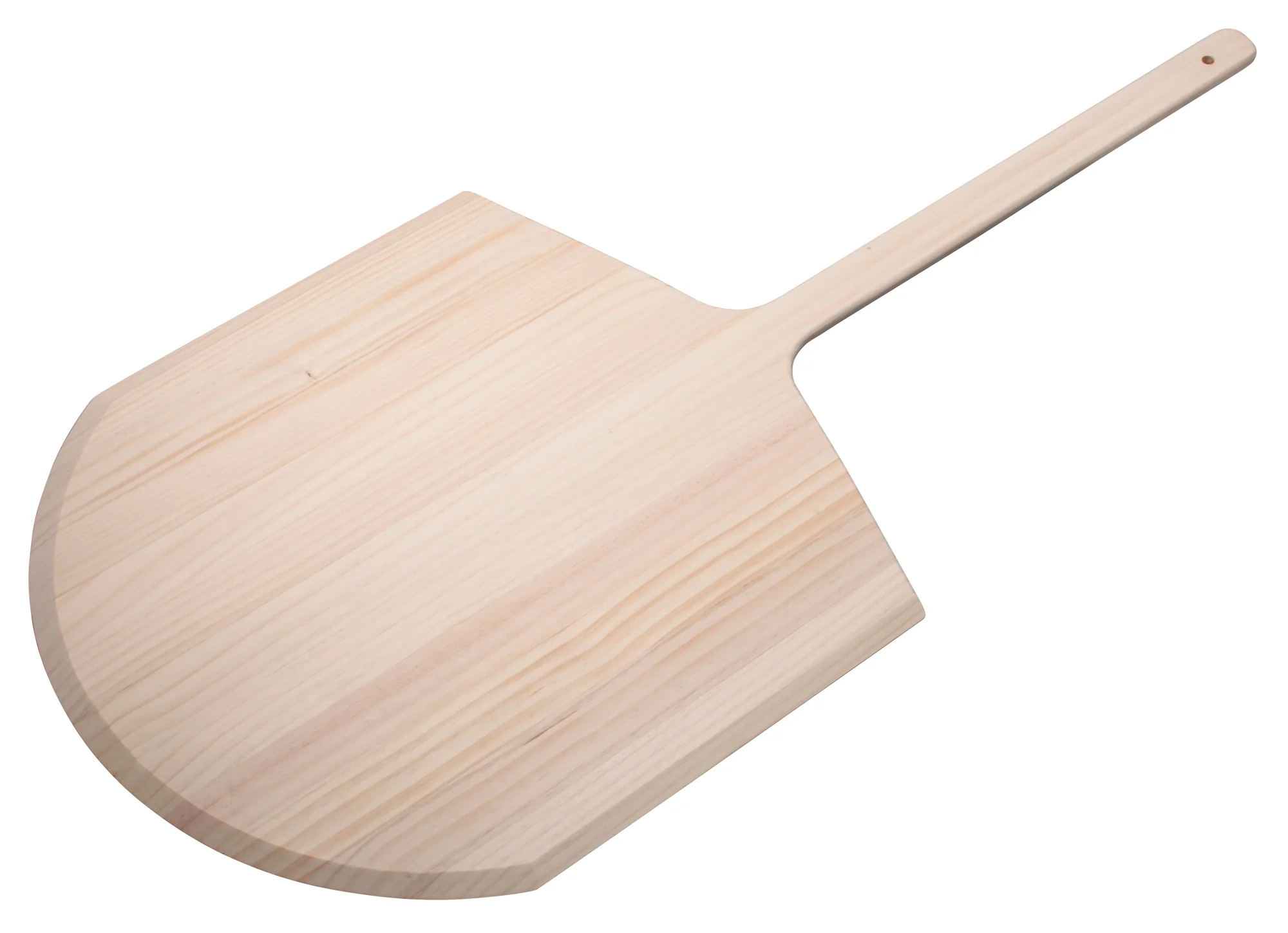 Winco WPP-2042 20 Inch Blade Wooden Pizza Peel with 42 Inch Handle - Image 3