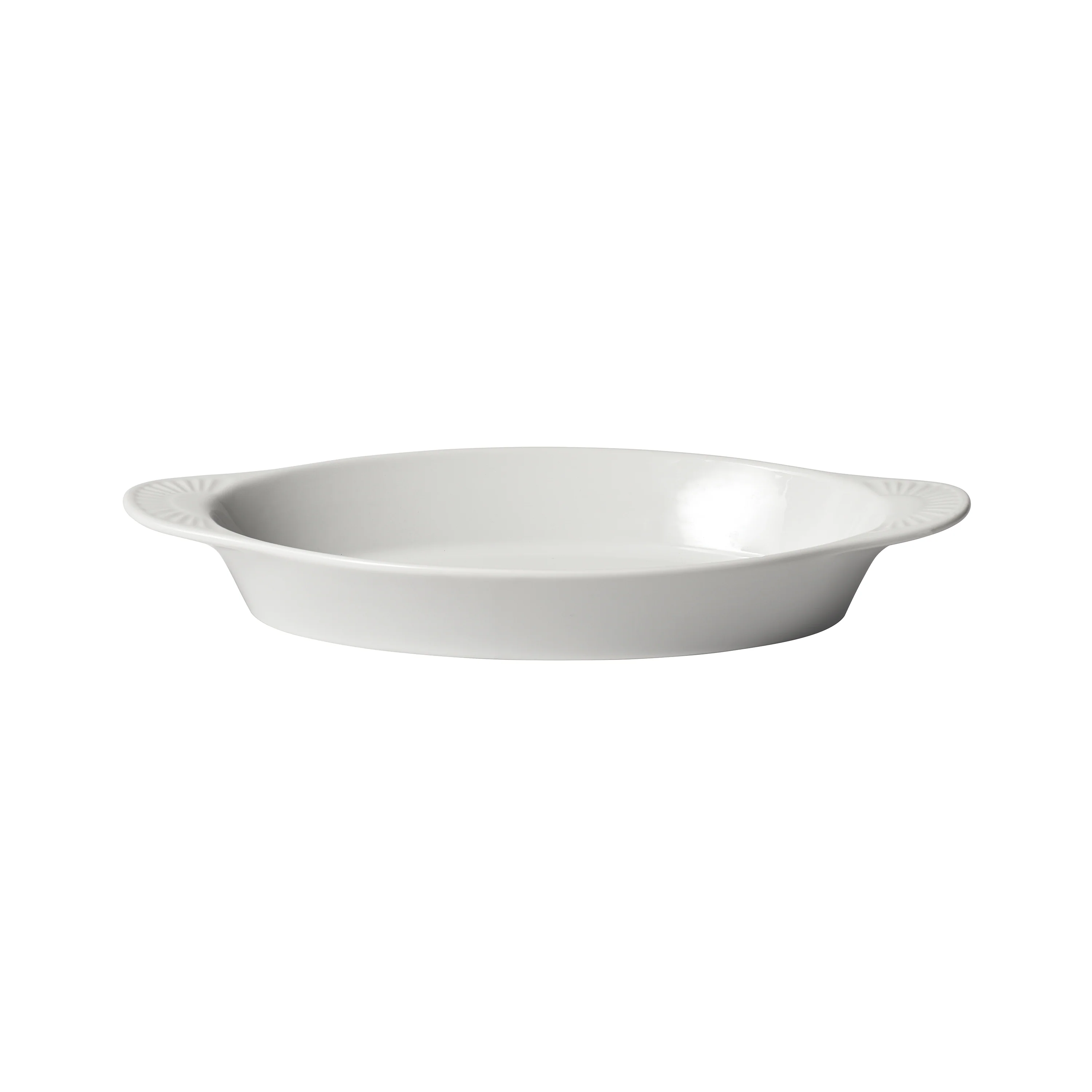 Winco WRD-15 Welsh Rarebit Baking Dish 15 Oz. 10-1/2"L X 5-3/8"W X 1-3/8"H